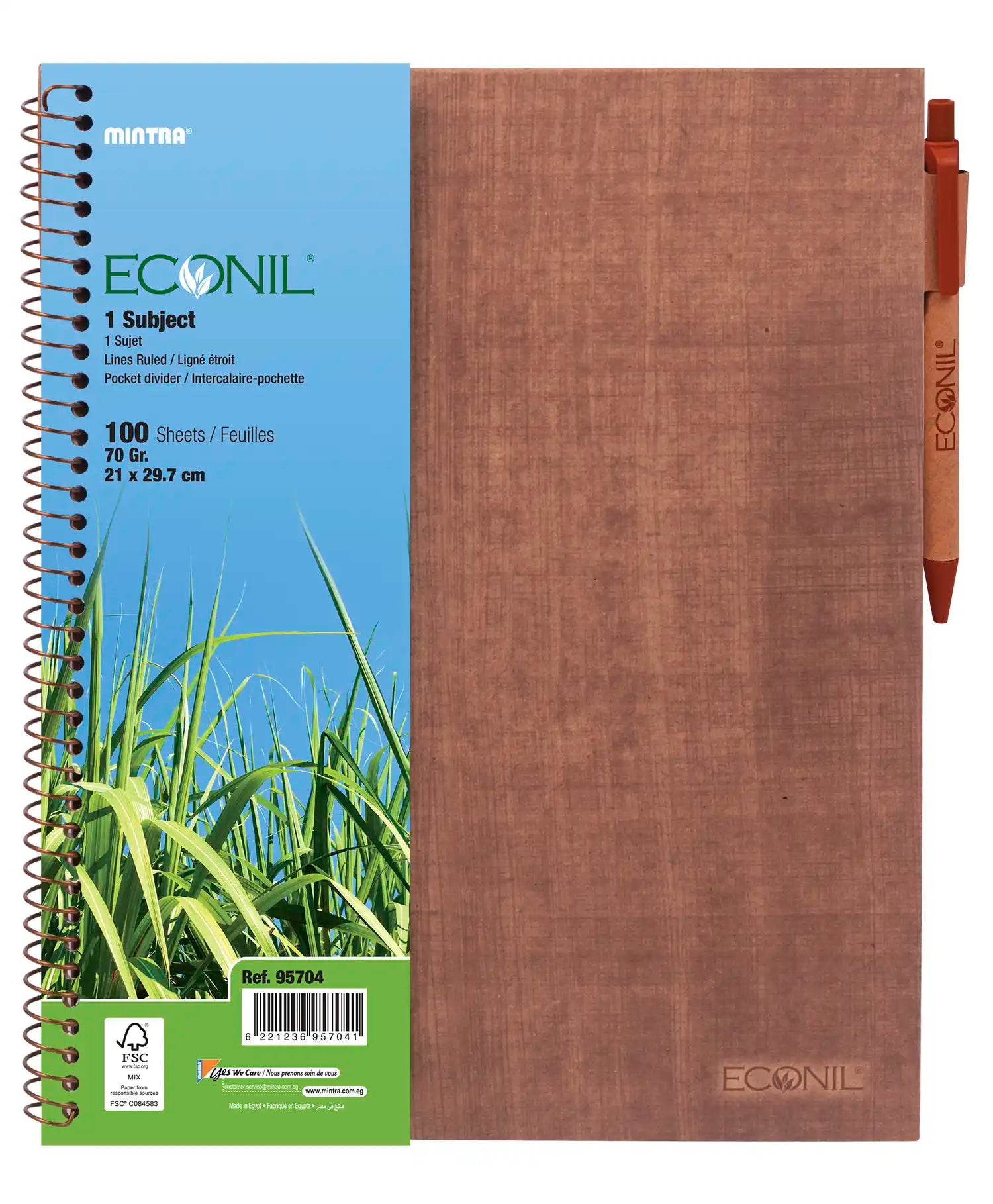 Econil Notebook (Different Sizes)
