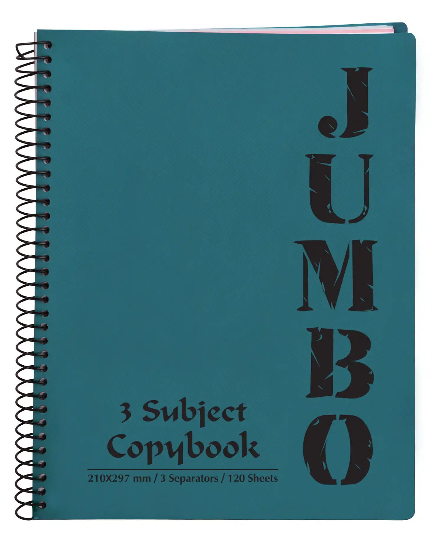 A4 Jumbo Notebook Teal