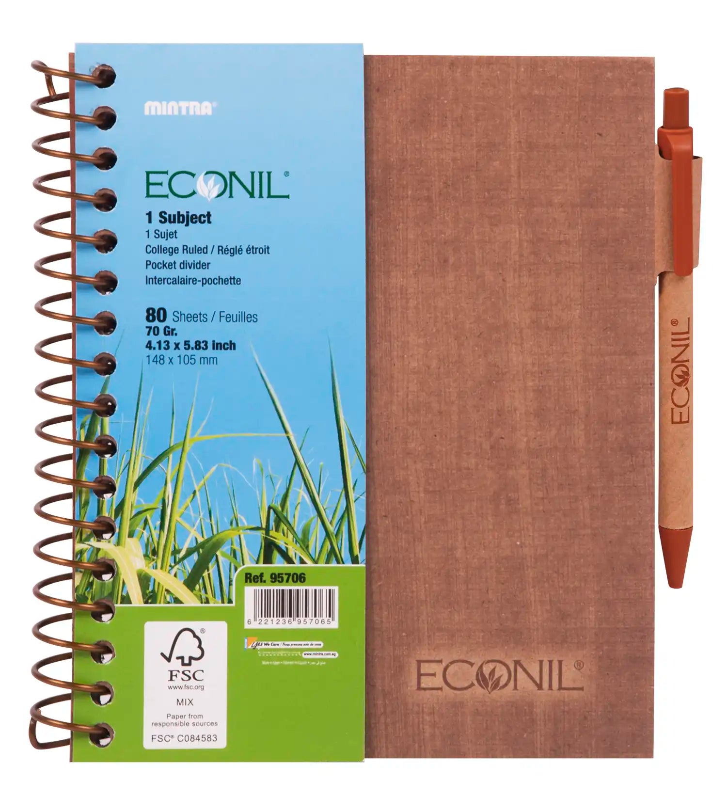 Econil Notebook (Different Sizes)