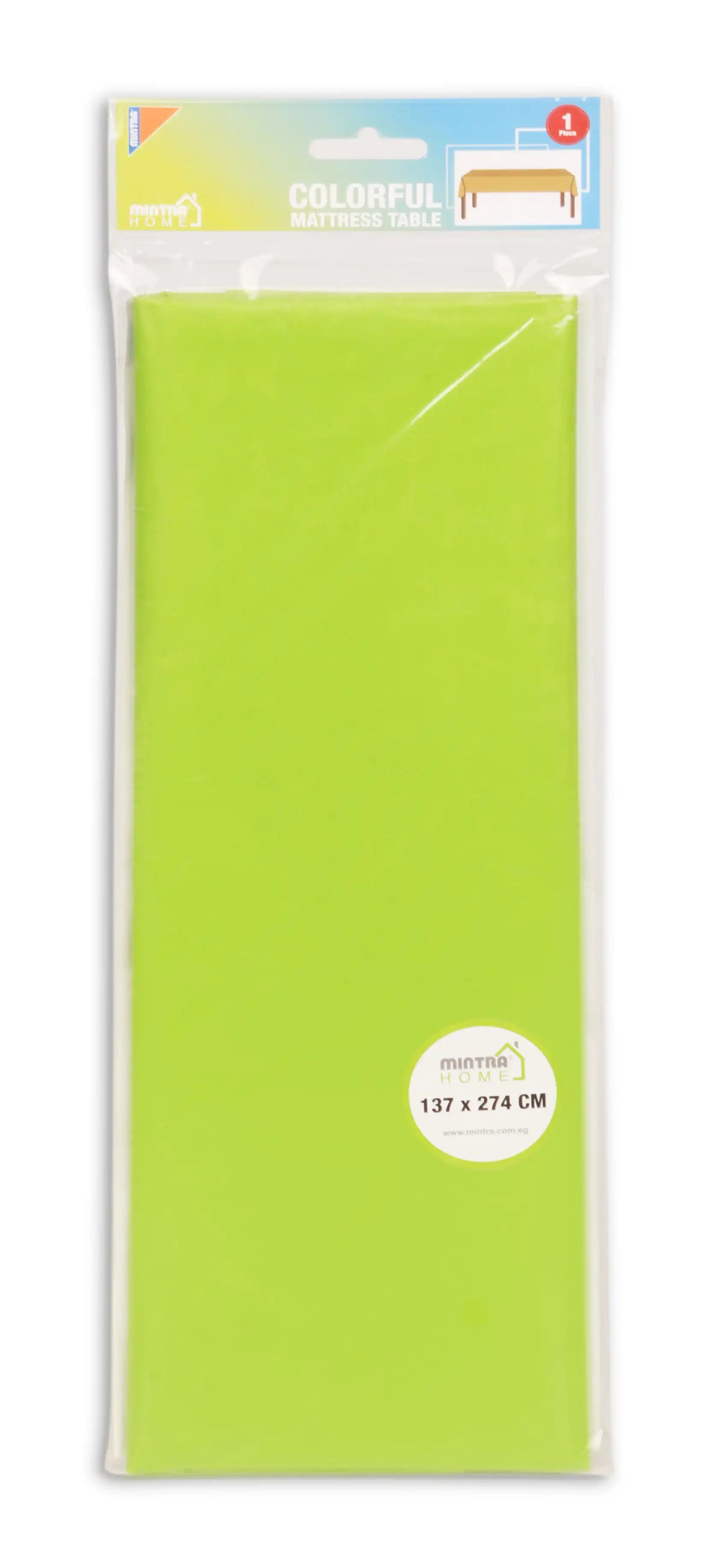 Tablecloths - Colorful Table Plastic Cover