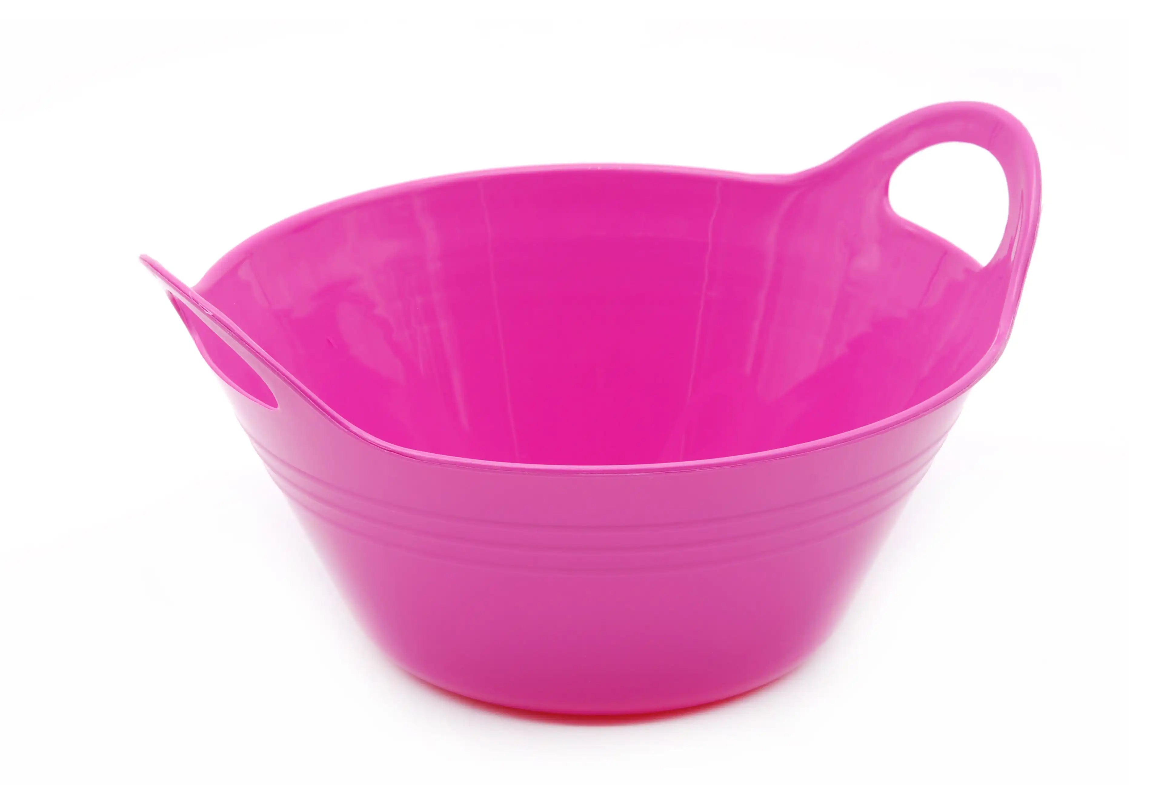 Large Plastic Bowl with Handle
