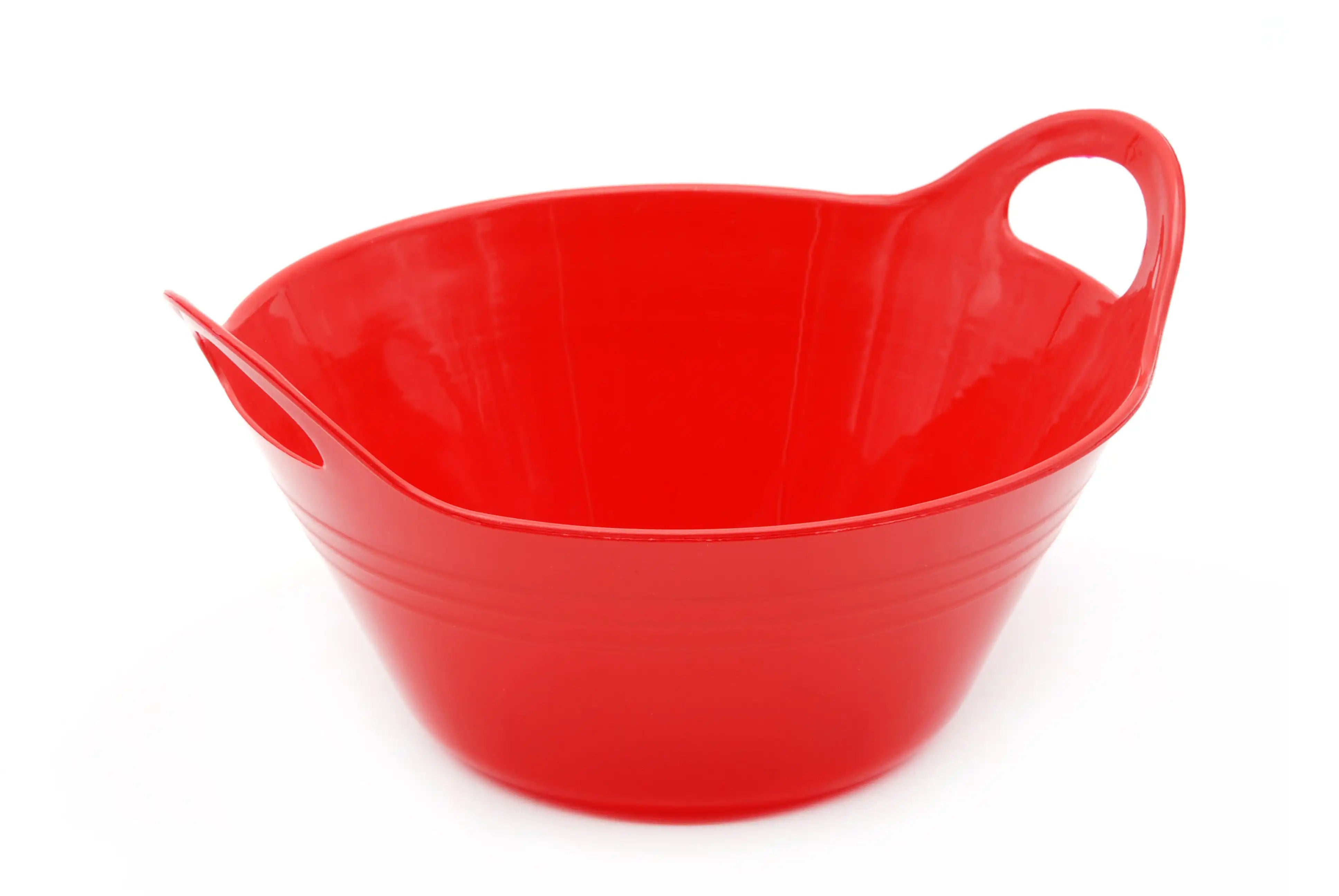 Large Plastic Bowl with Handle