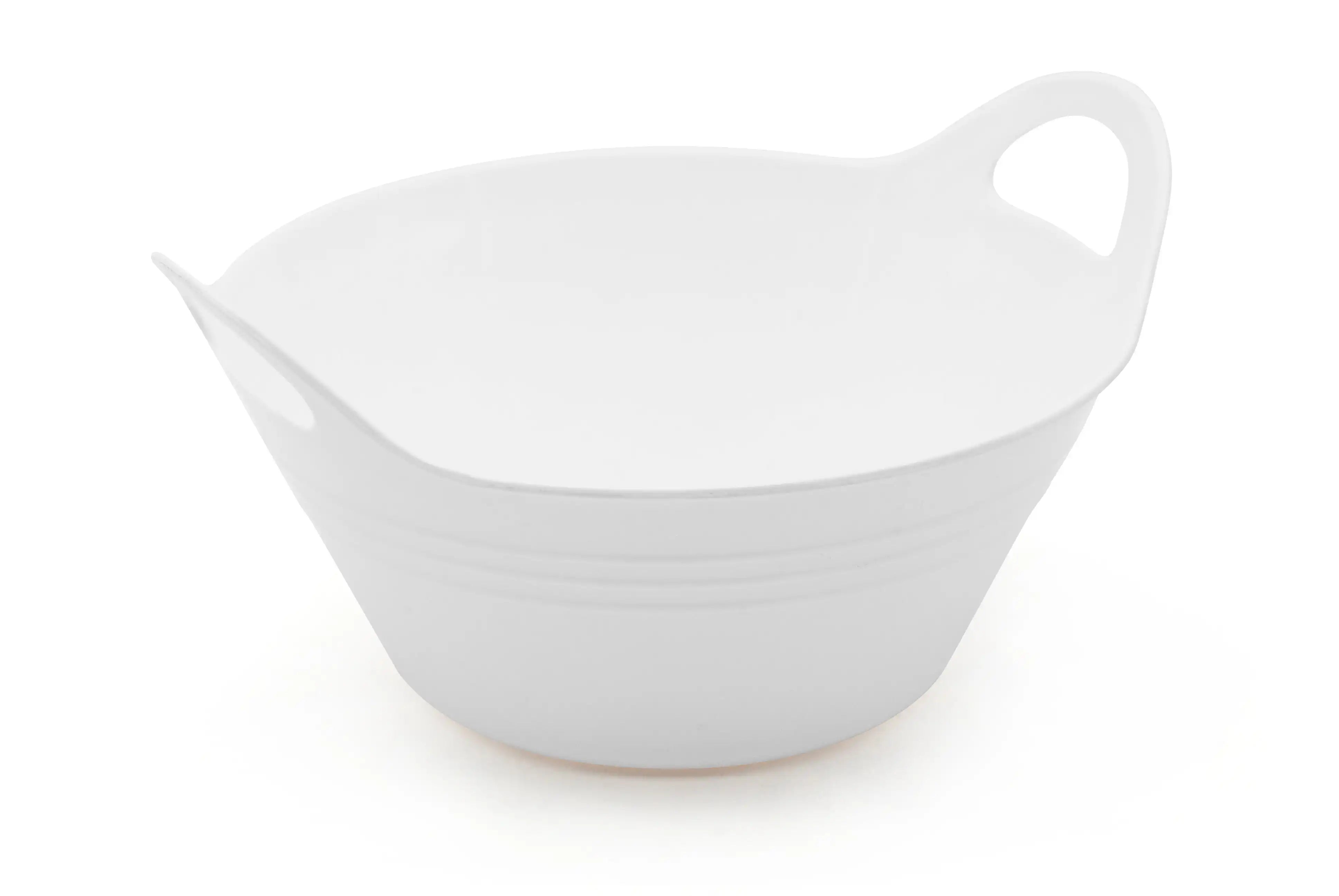 Large Plastic Bowl with Handle