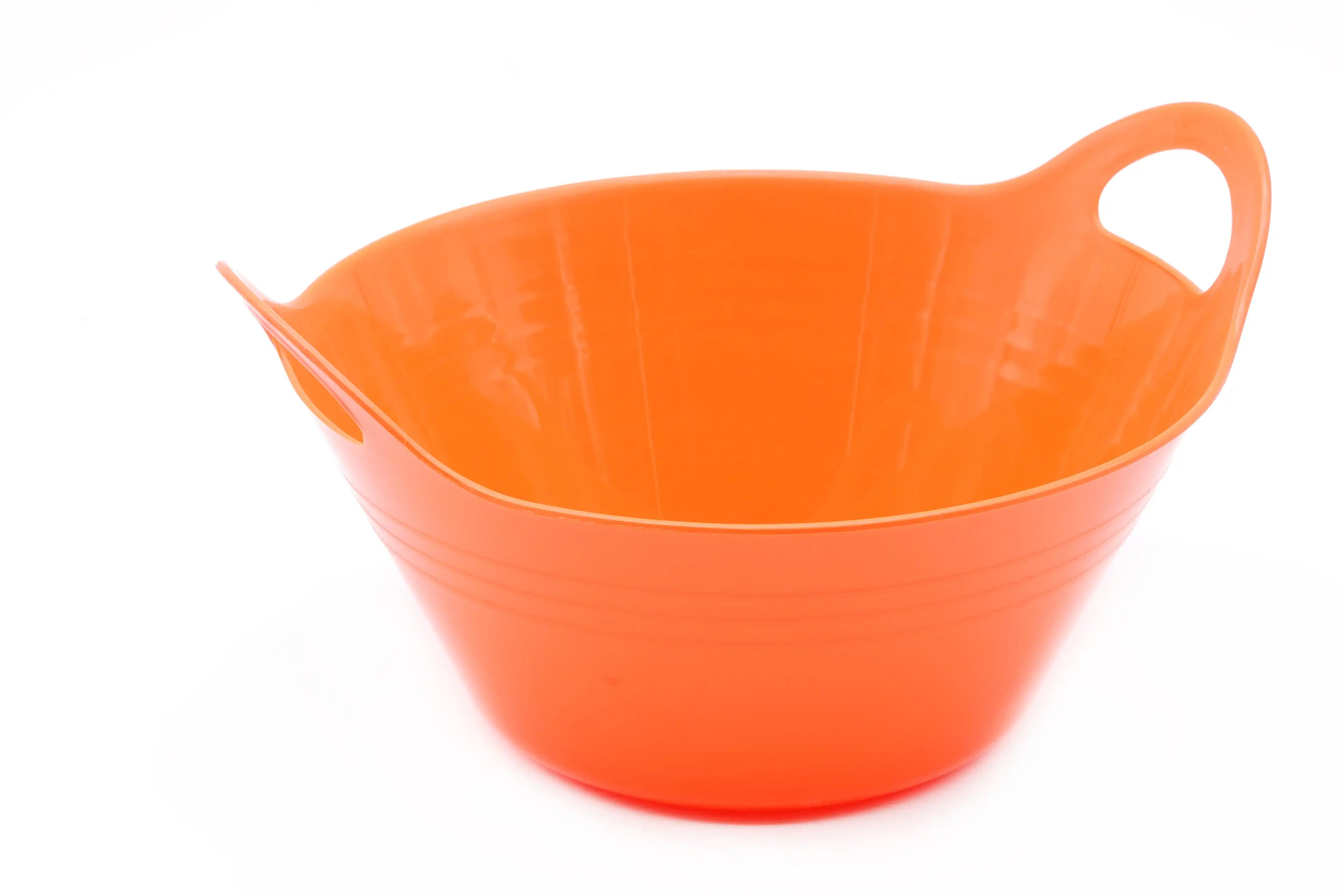 Large Plastic Bowl with Handle