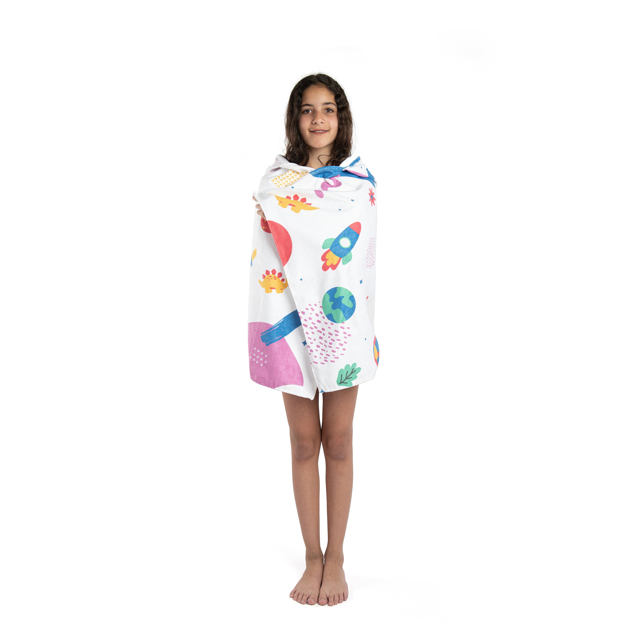 Hooded Beach Towel for Kids
