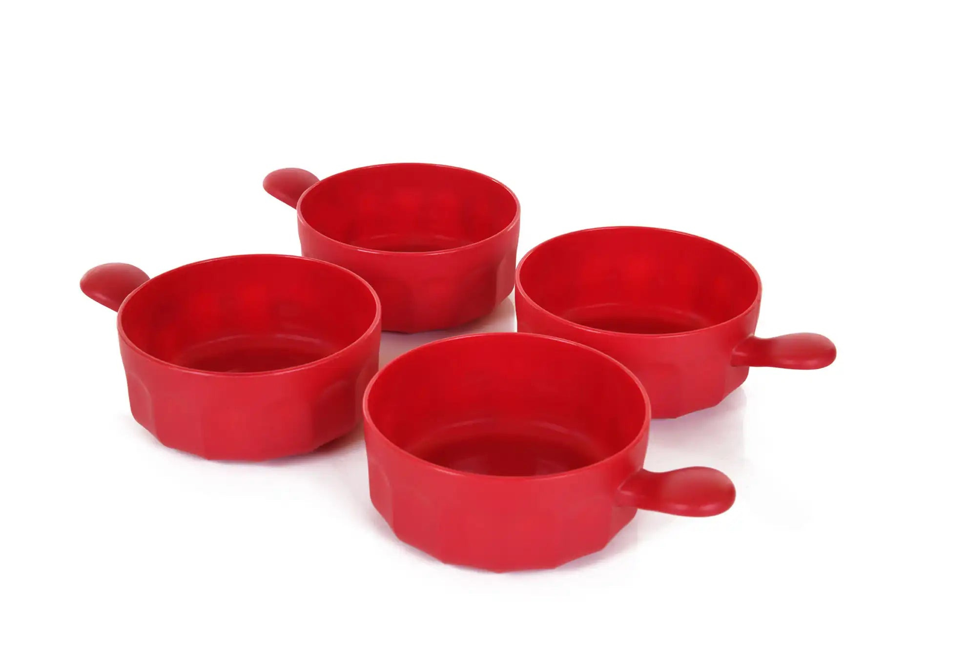 Unbreakable Bowl With 1 Handle (Pack of 2)