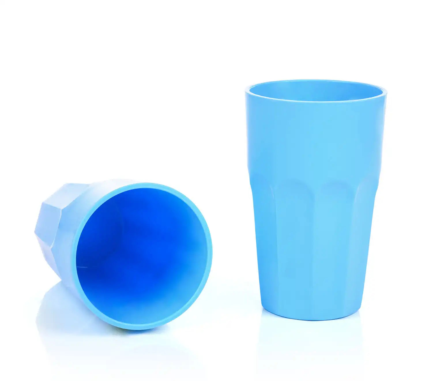 Large Unbreakable Plastic Cups 450 ml (2 pack)