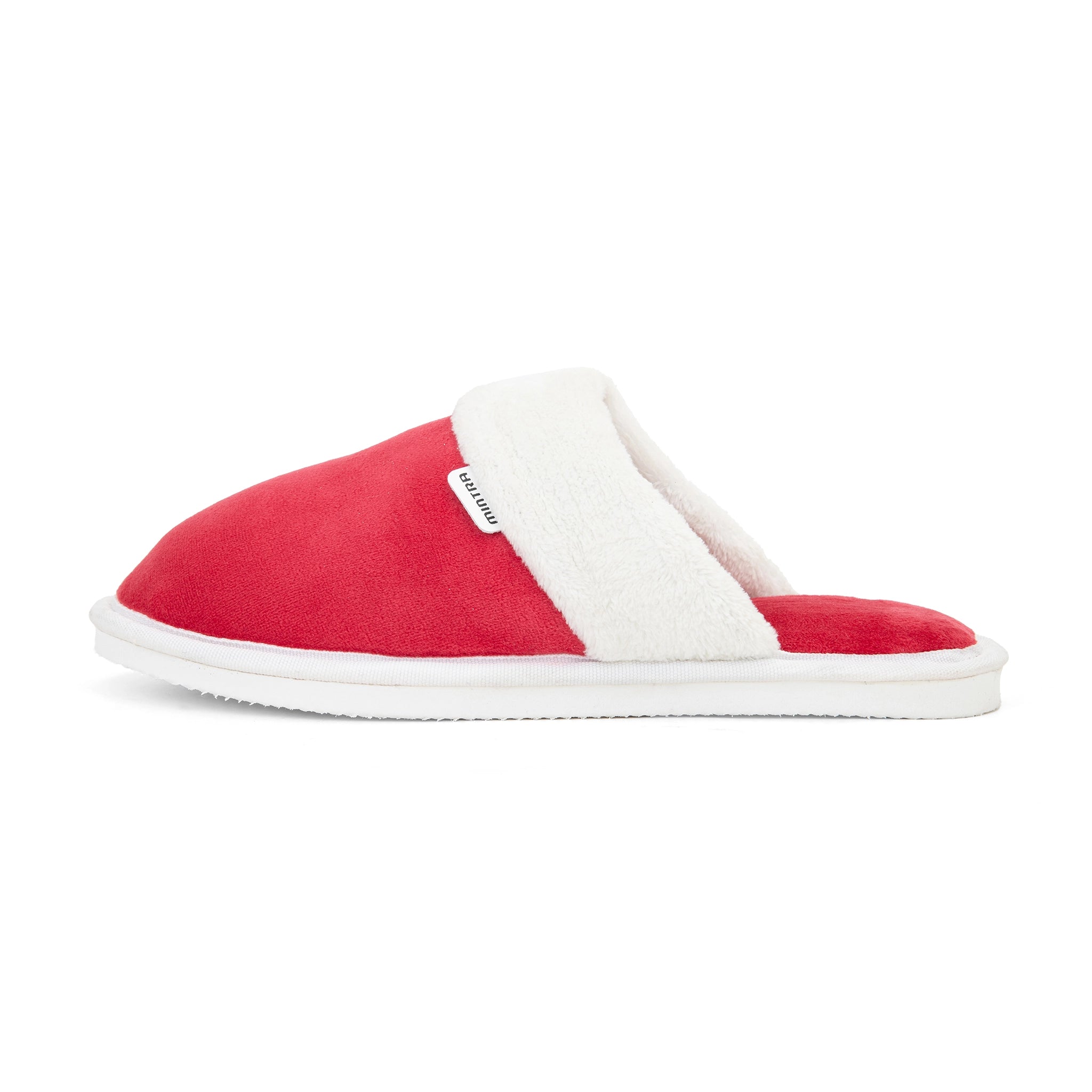 Plain with Fur Winter Slipper - Women