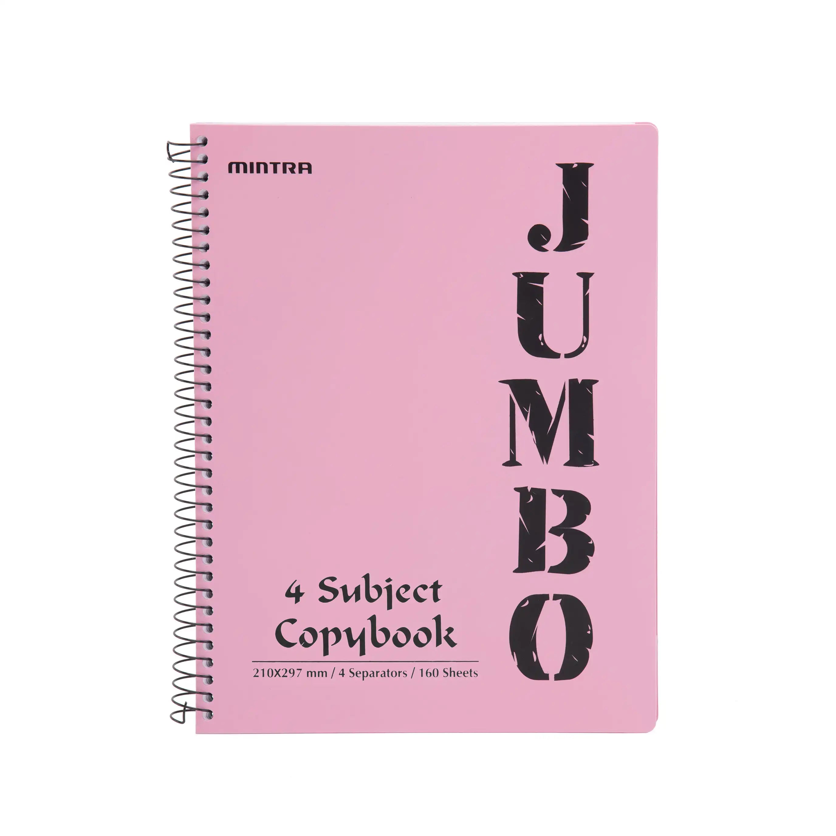 A4 Jumbo Notebook Spring Pink