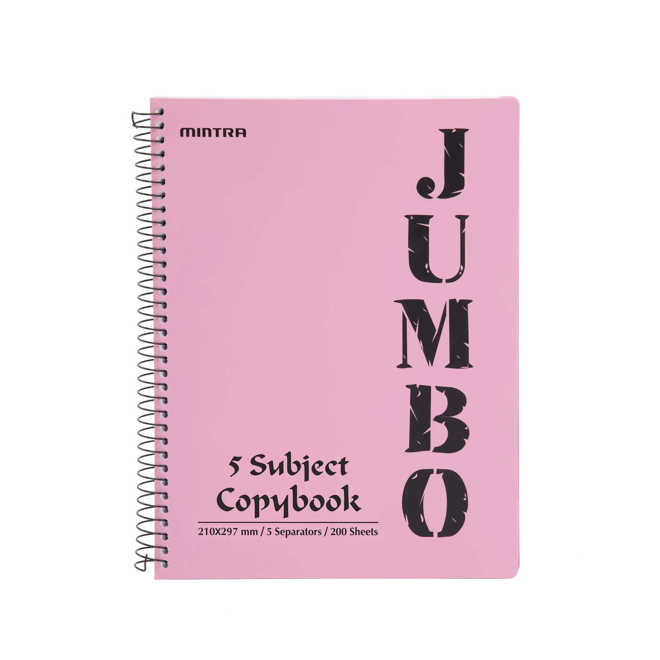 A4 Jumbo Notebook Spring Pink