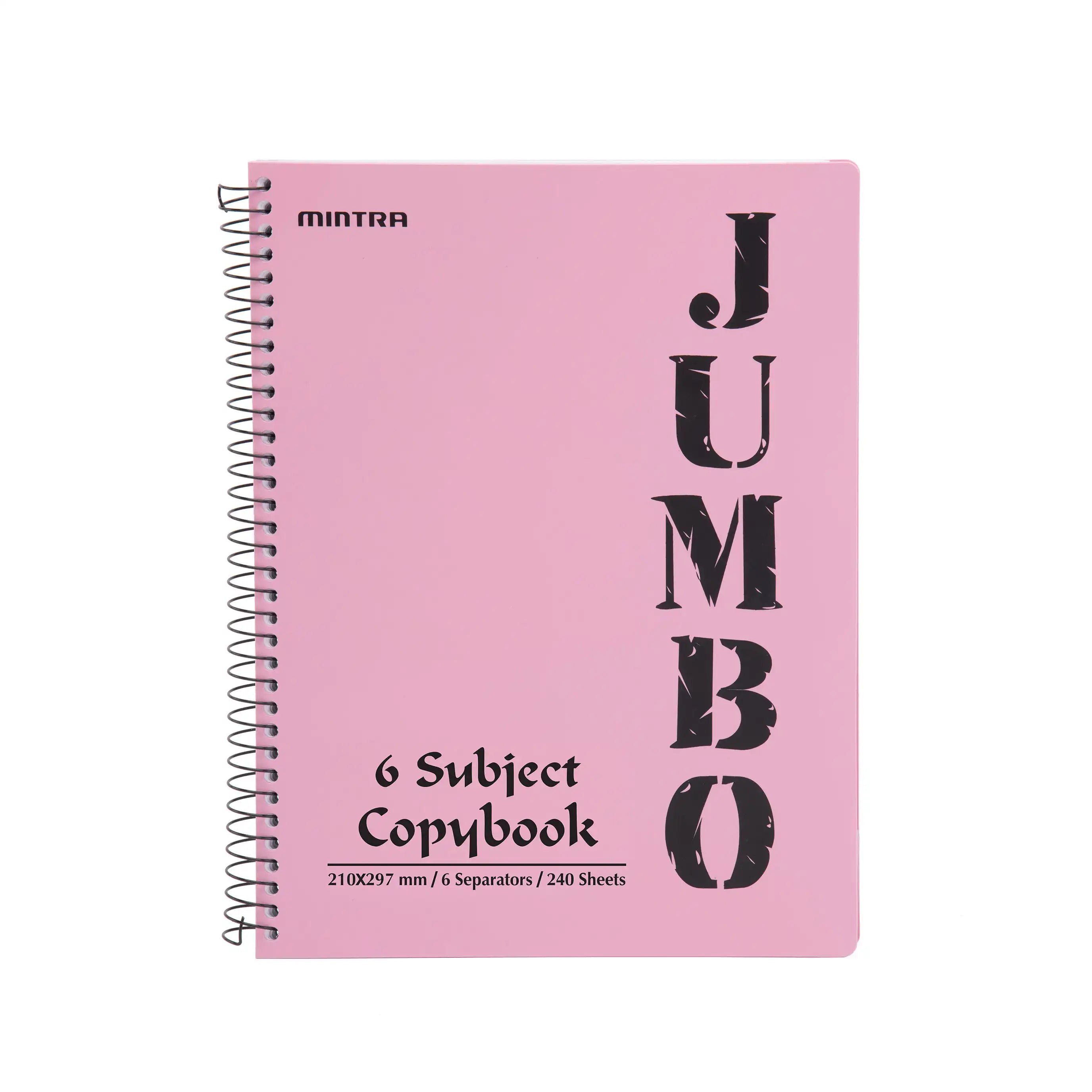 A4 Jumbo Notebook Spring Pink