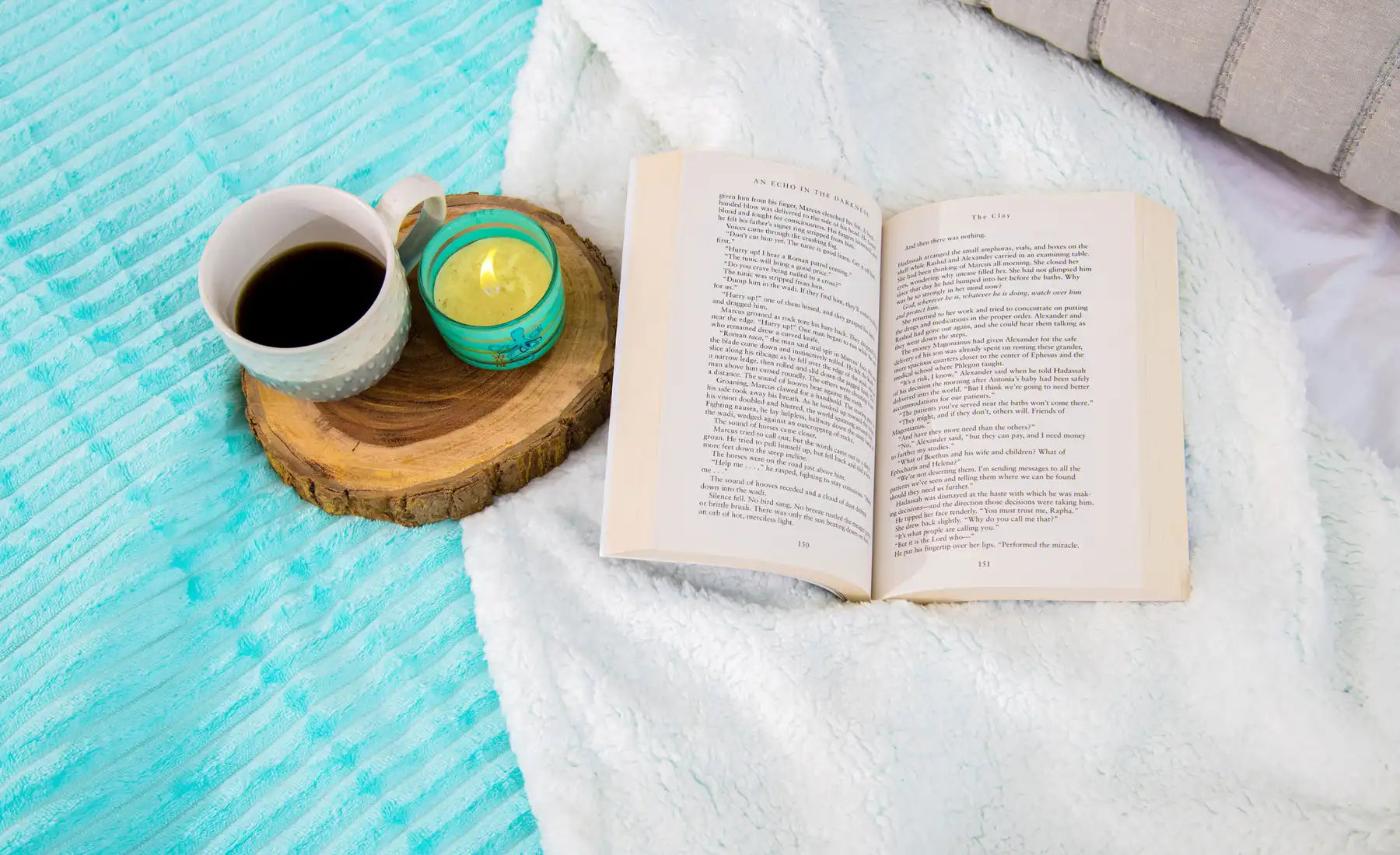 Striped Double Side Fleece/Sherpa Blanket (180 x 220)