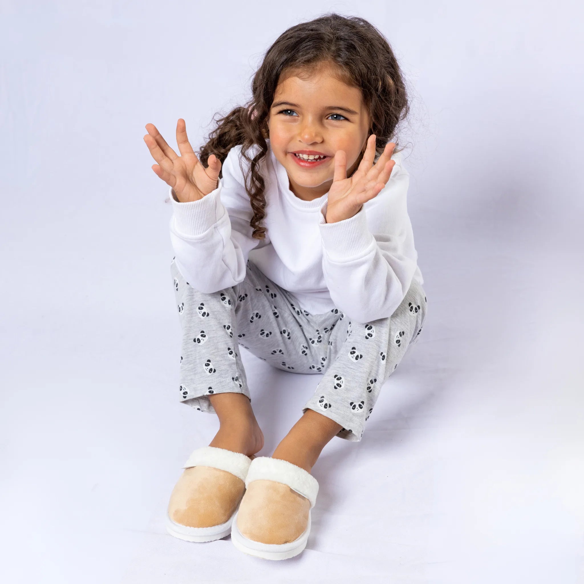 شبشب شتوي بفرو - أطفالي