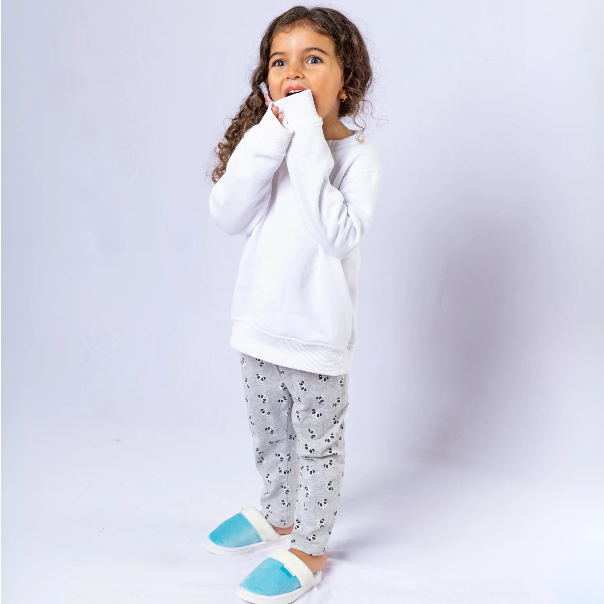 شبشب شتوي بفرو - أطفالي