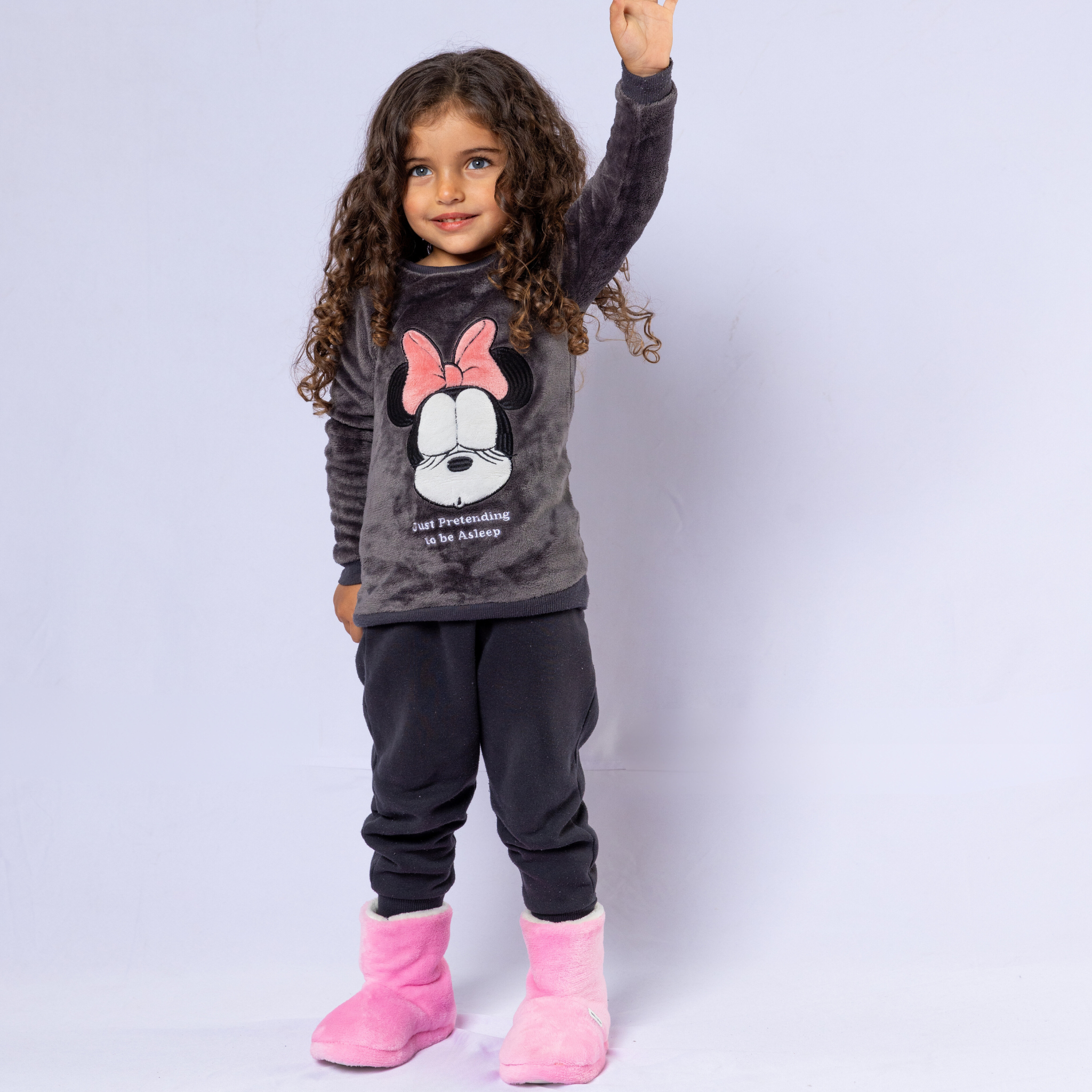 Plain Huggy Winter Boots- Kids