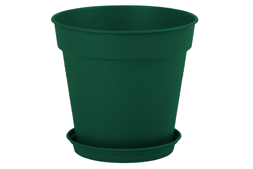 Round Pot 35 cm mintra-shop.myshopify.com Dark Green
