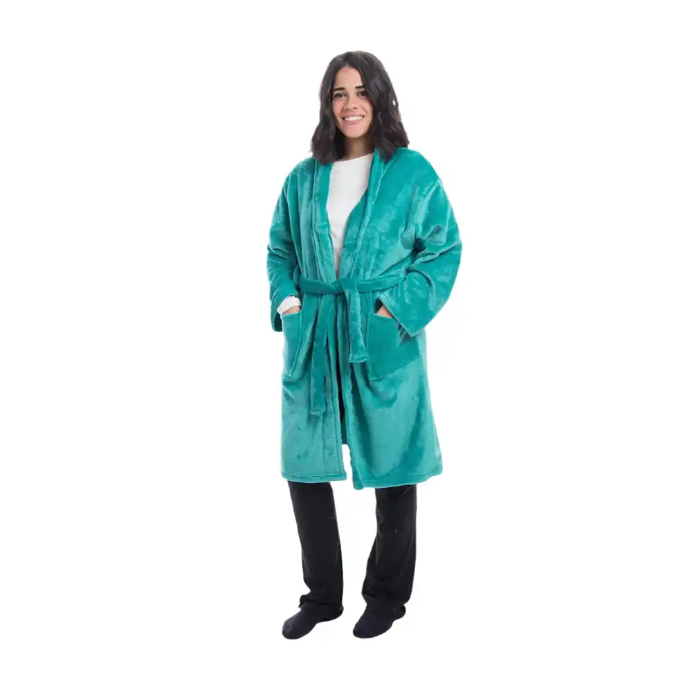 Fleece Robe ( M , L , XL )