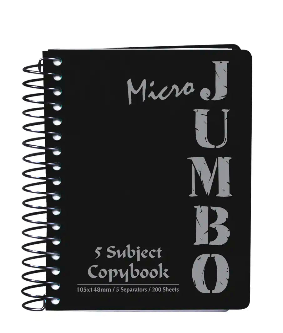 كشكول ملاحظات Jumbo A6 (5 مواد)