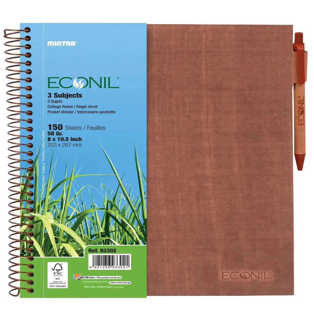 Econil Notebook (Different Sizes)