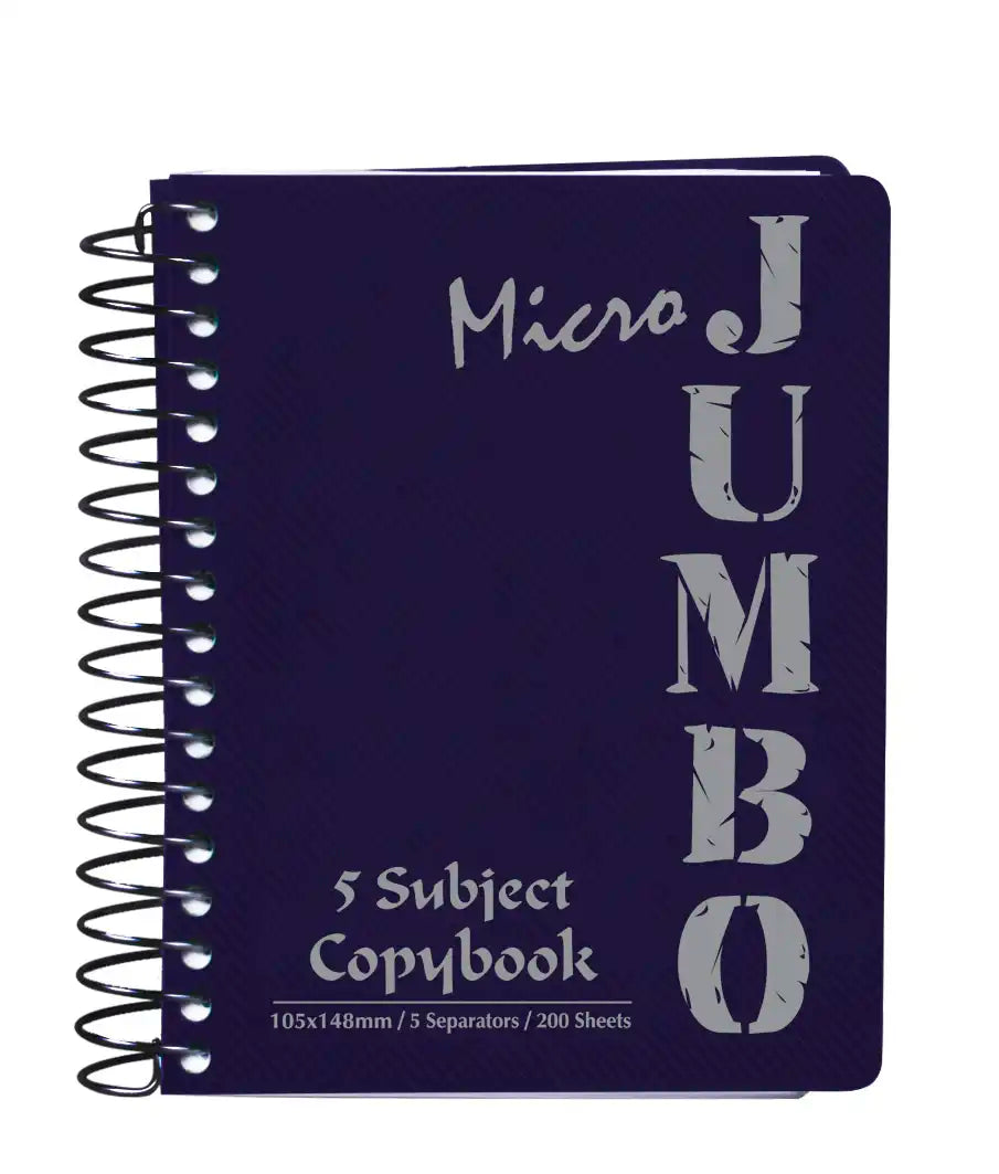 كشكول ملاحظات Jumbo A6 (5 مواد)