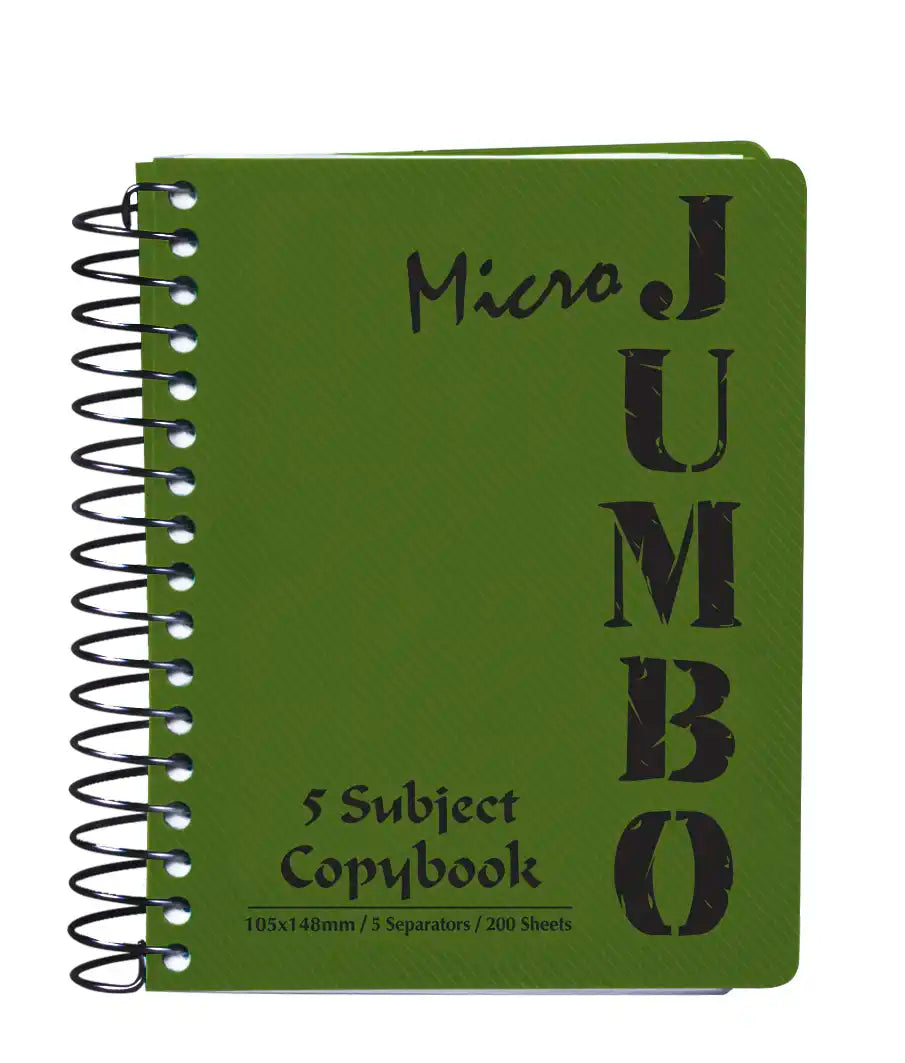 كشكول ملاحظات Jumbo A6 (5 مواد)