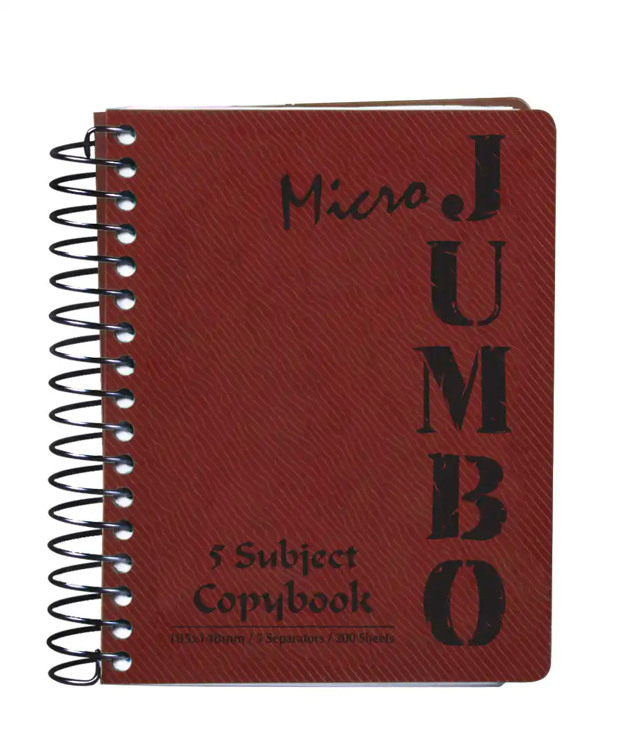 كشكول ملاحظات Jumbo A6 (5 مواد)
