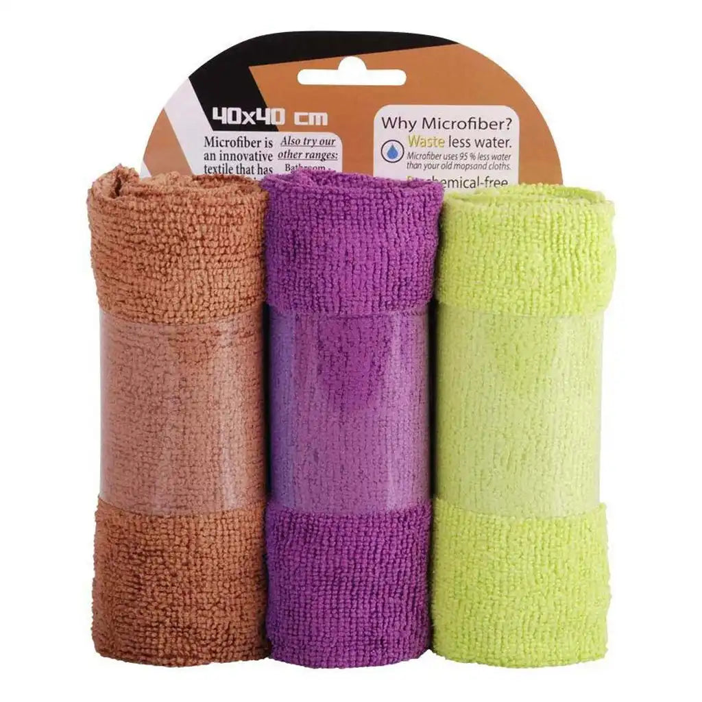 Pack of 3 Terry Microfiber Towel