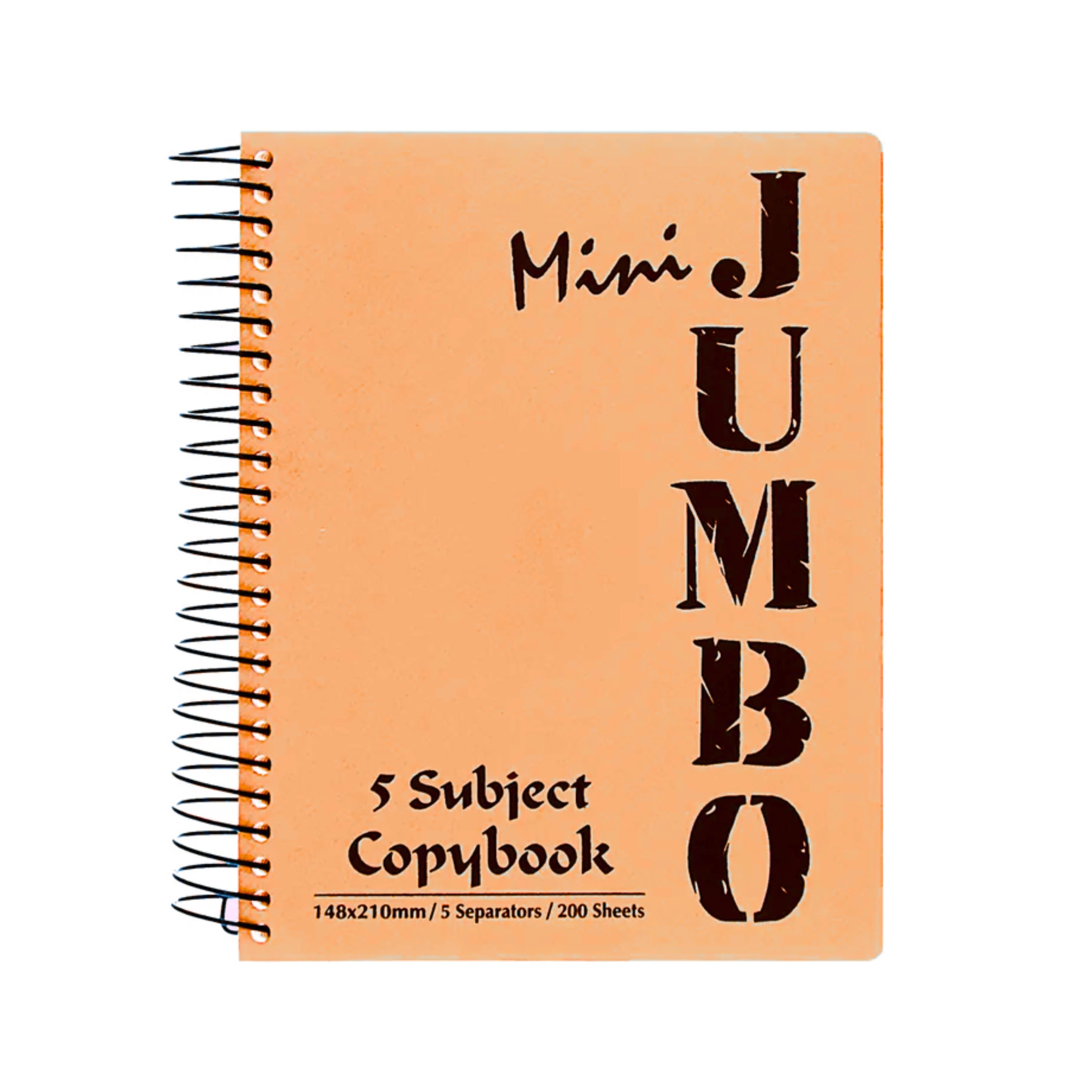 كشكول ملاحظات Jumbo A6 (5 مواد)