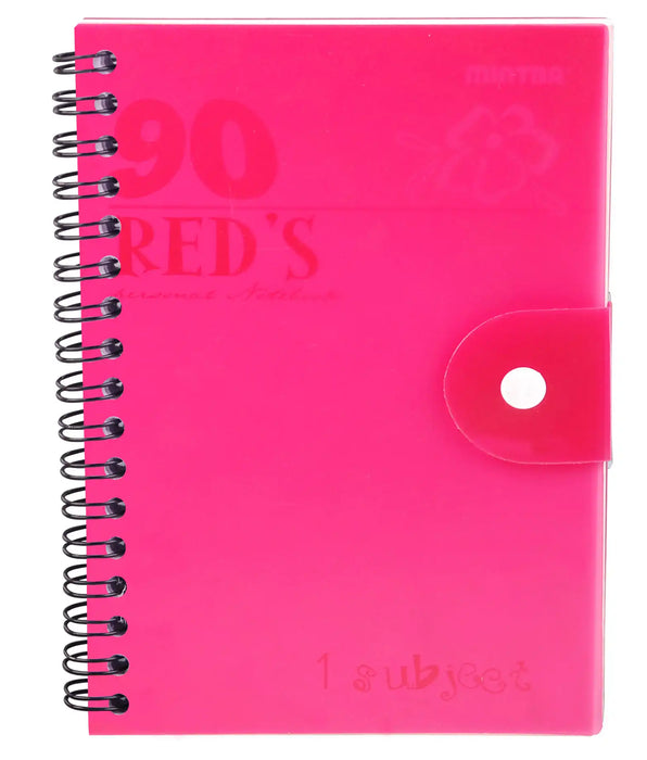 90's Notebook Red