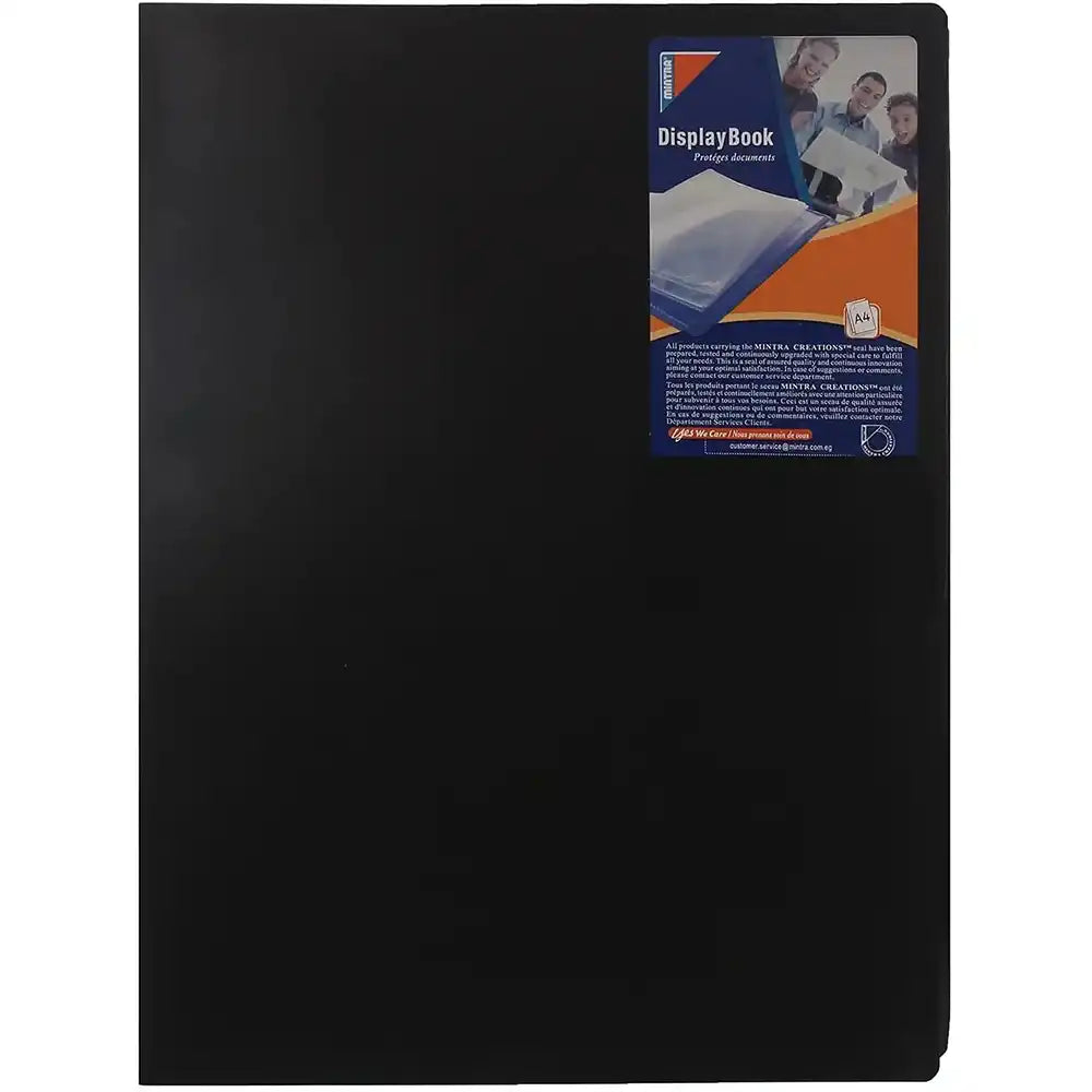 Opaque Display Book 30 sheets (60 views) - Different colours available