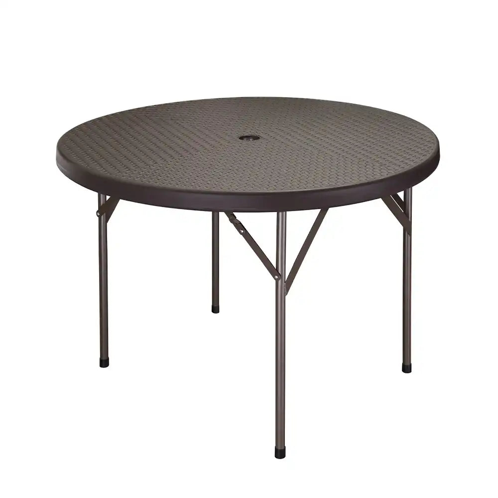 CR 110 - Round Ratan 110 Folding Table