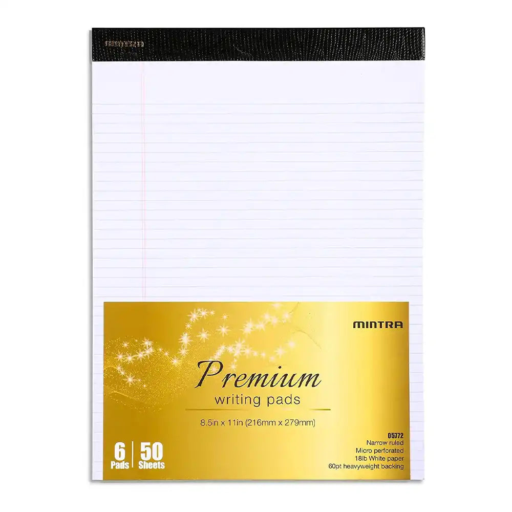 Premium Block Note - pack of 6 (27.9 x 21.6)