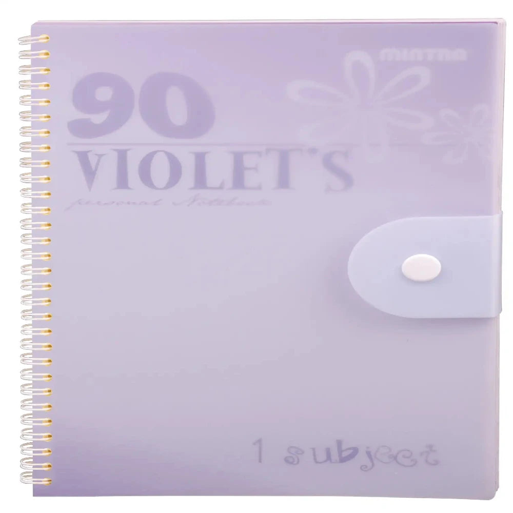 90's Notebook Violet (Different Sizes Available) – Mintra