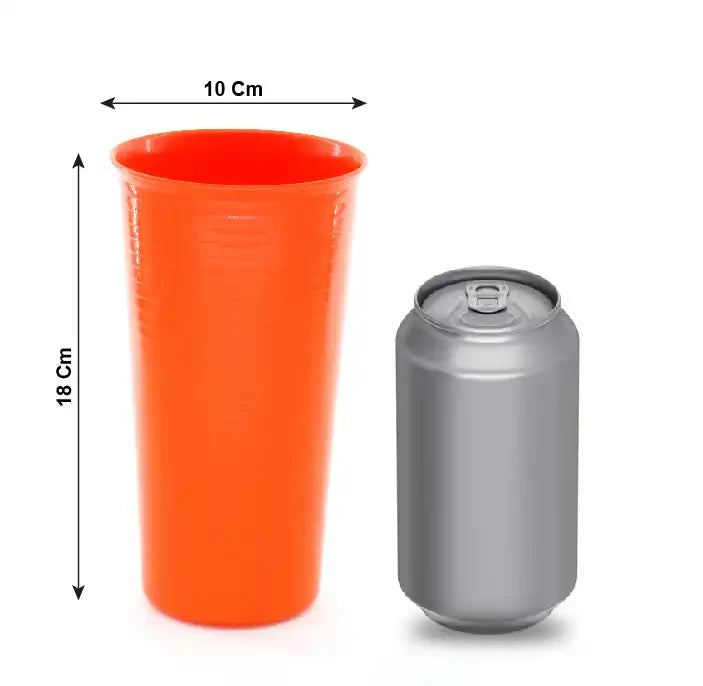 Large Plastic Cups 850 ml (Pack of 2)