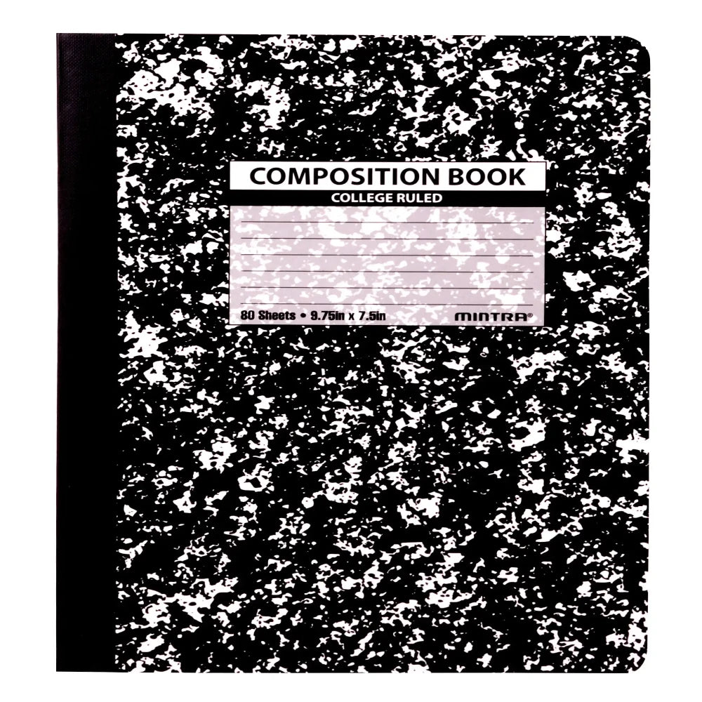 Composition Notebook 80 pages - Lined (24.7x19cm)