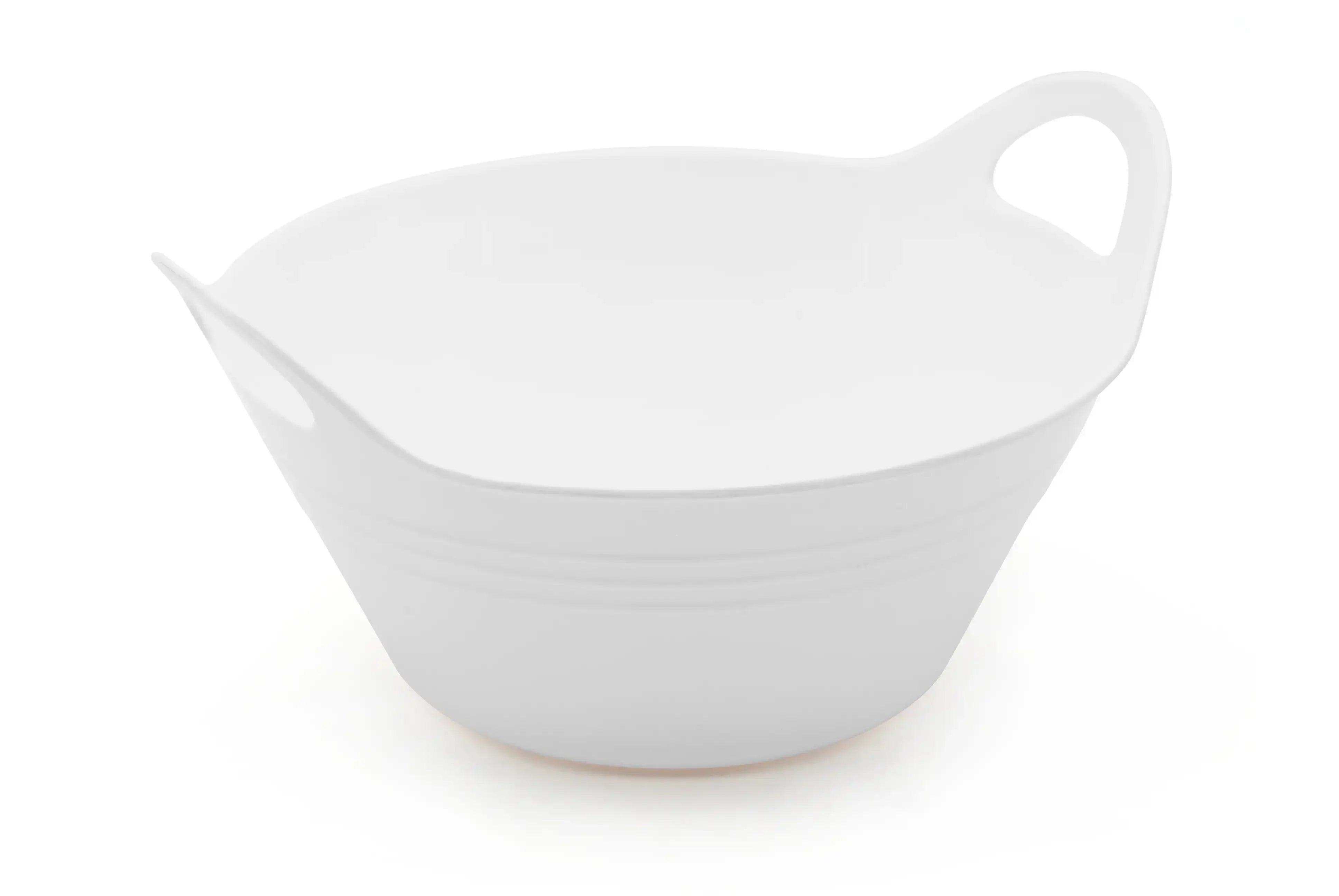 Small Plastic Bowls with Handles (pack of 3)