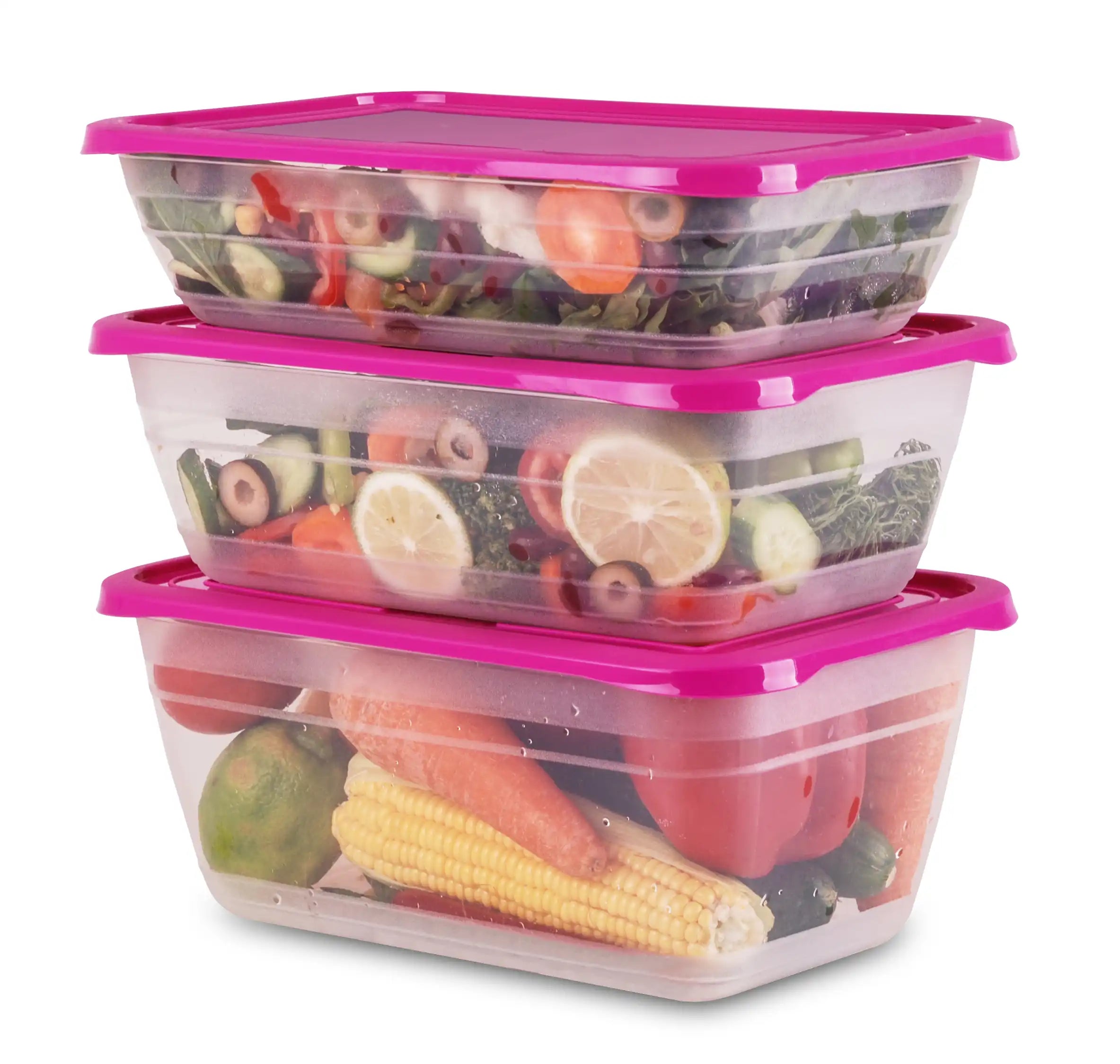 Fridge Storage Container 2.3 L -3 L -4 L (pack of 3)