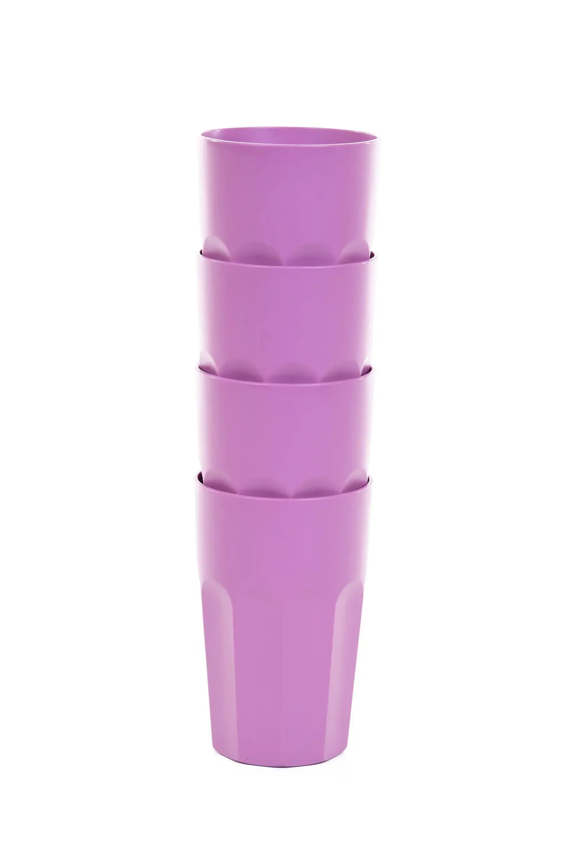 Unbreakable Plastic Cup 330 ml (Pack of 4)