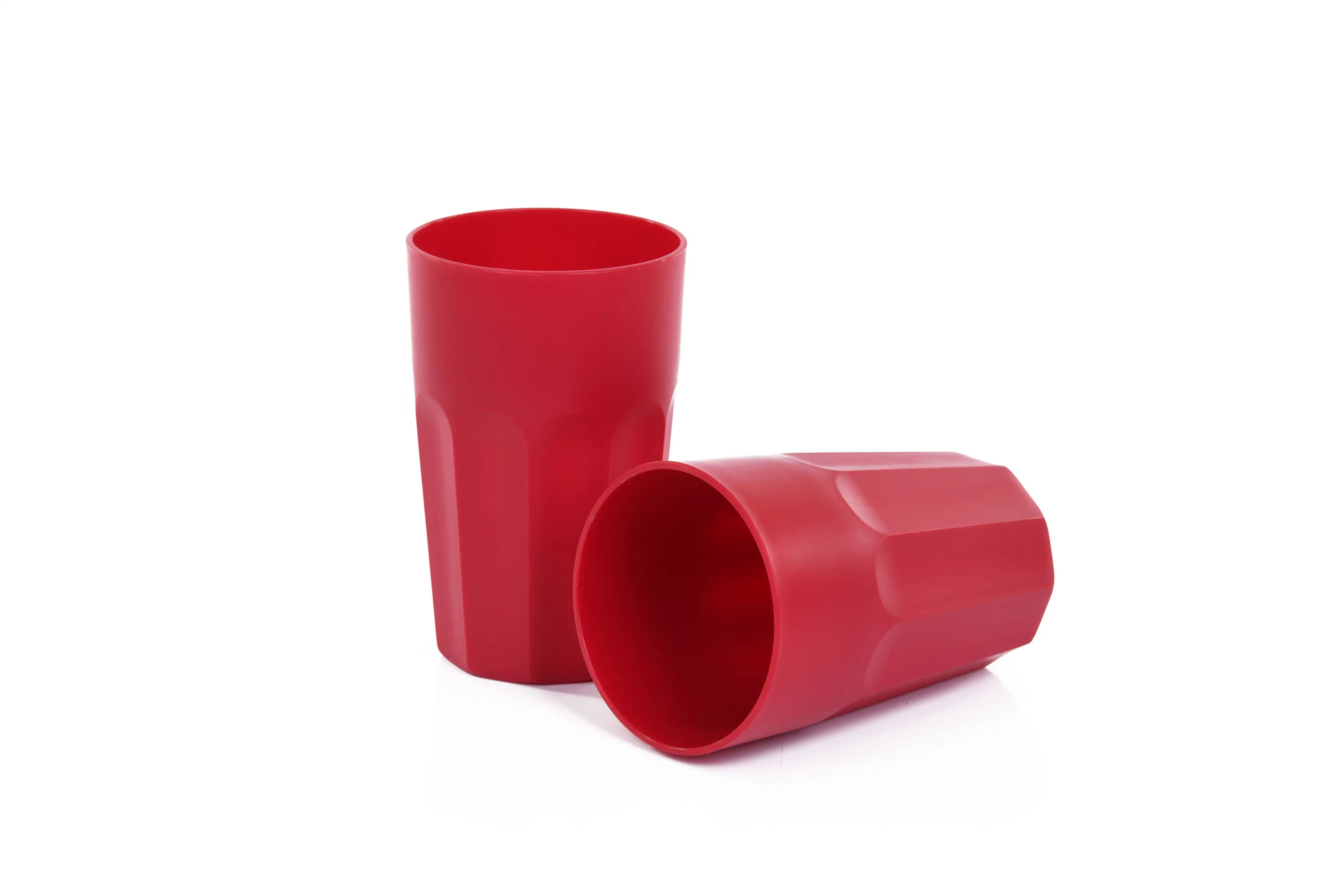 Unbreakable Plastic Cup 330 ml (Pack of 4)