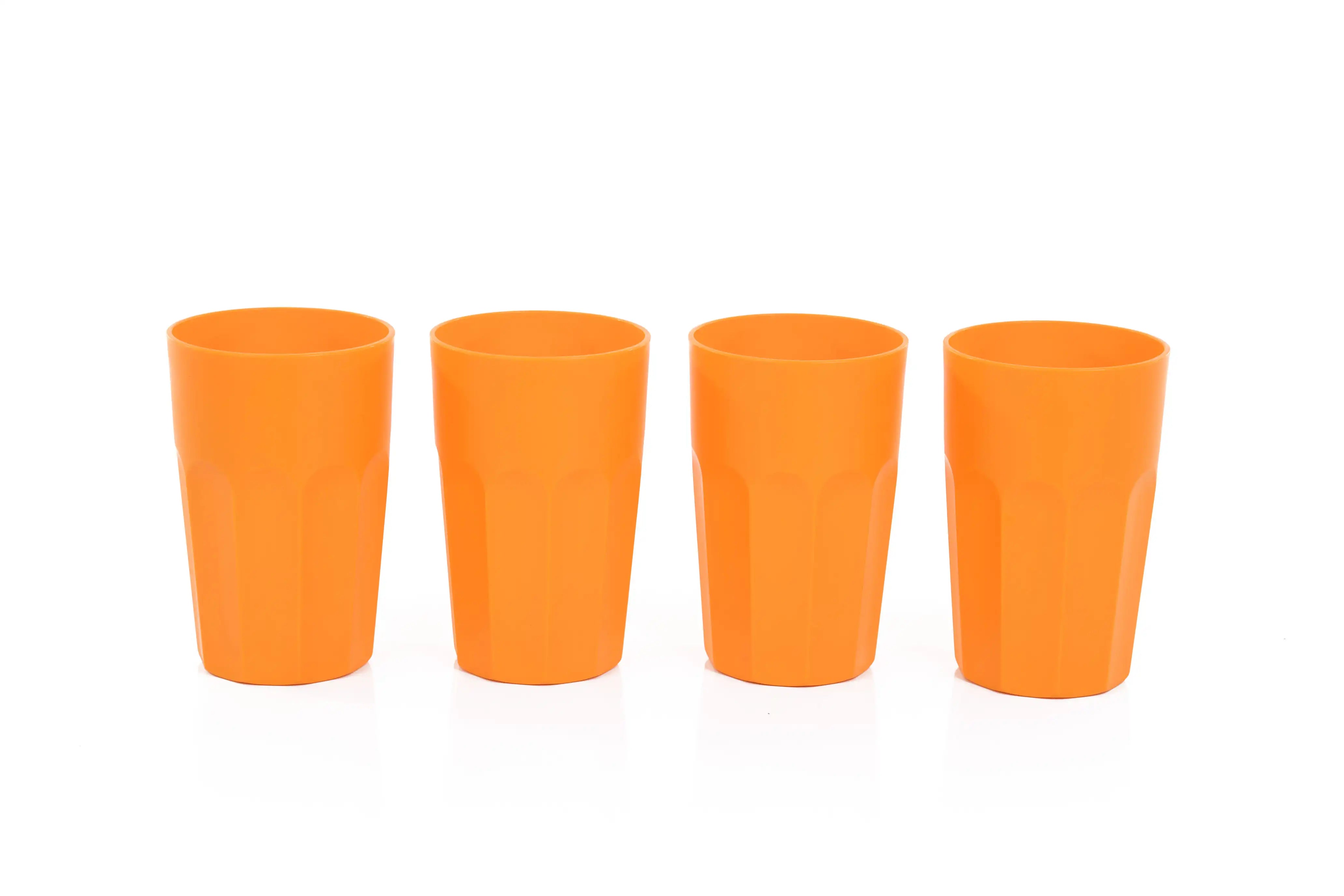 Unbreakable Plastic Cup 330 ml (Pack of 4)