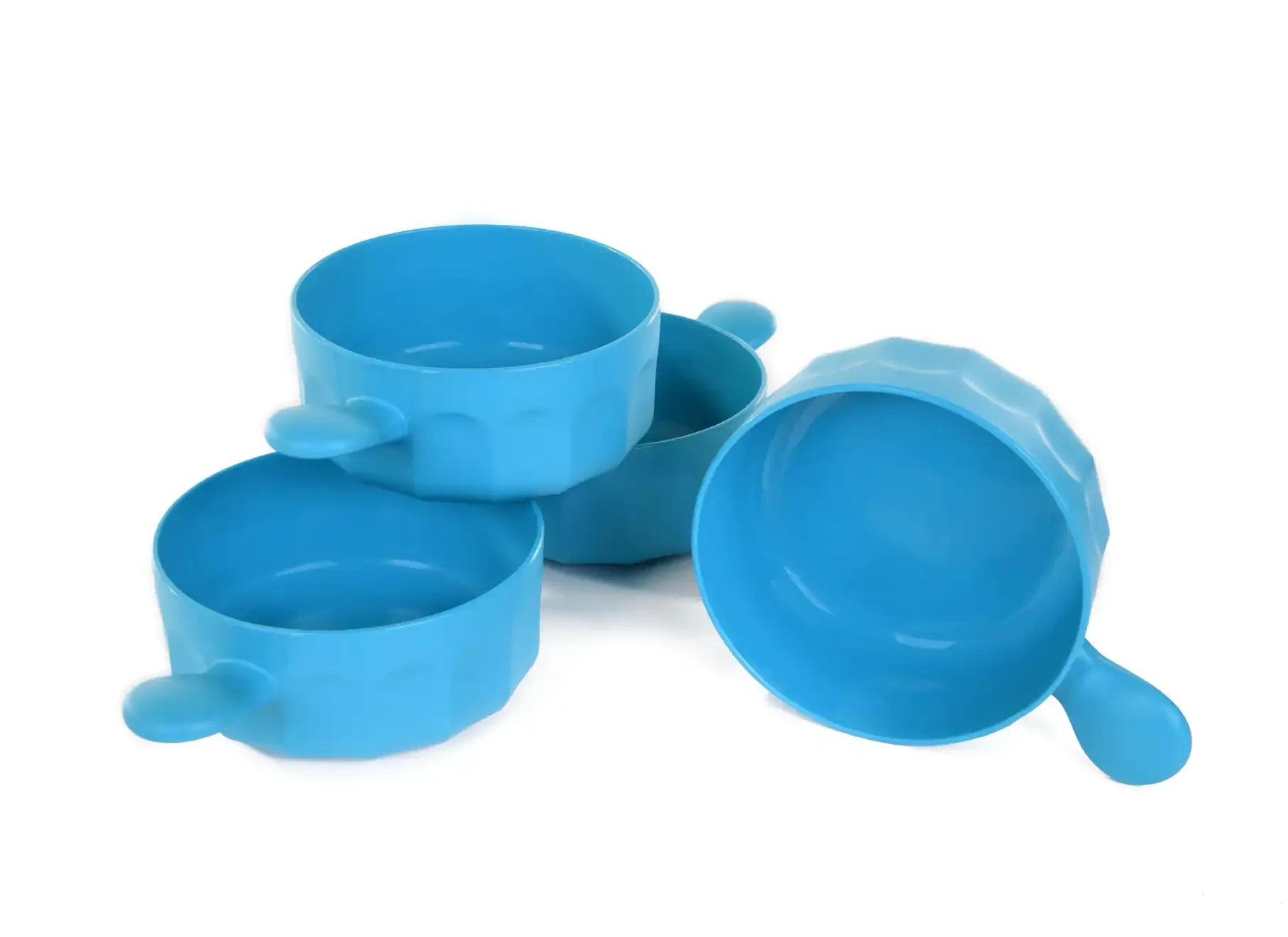 Unbreakable Bowl With 1 Handle (Pack of 2)