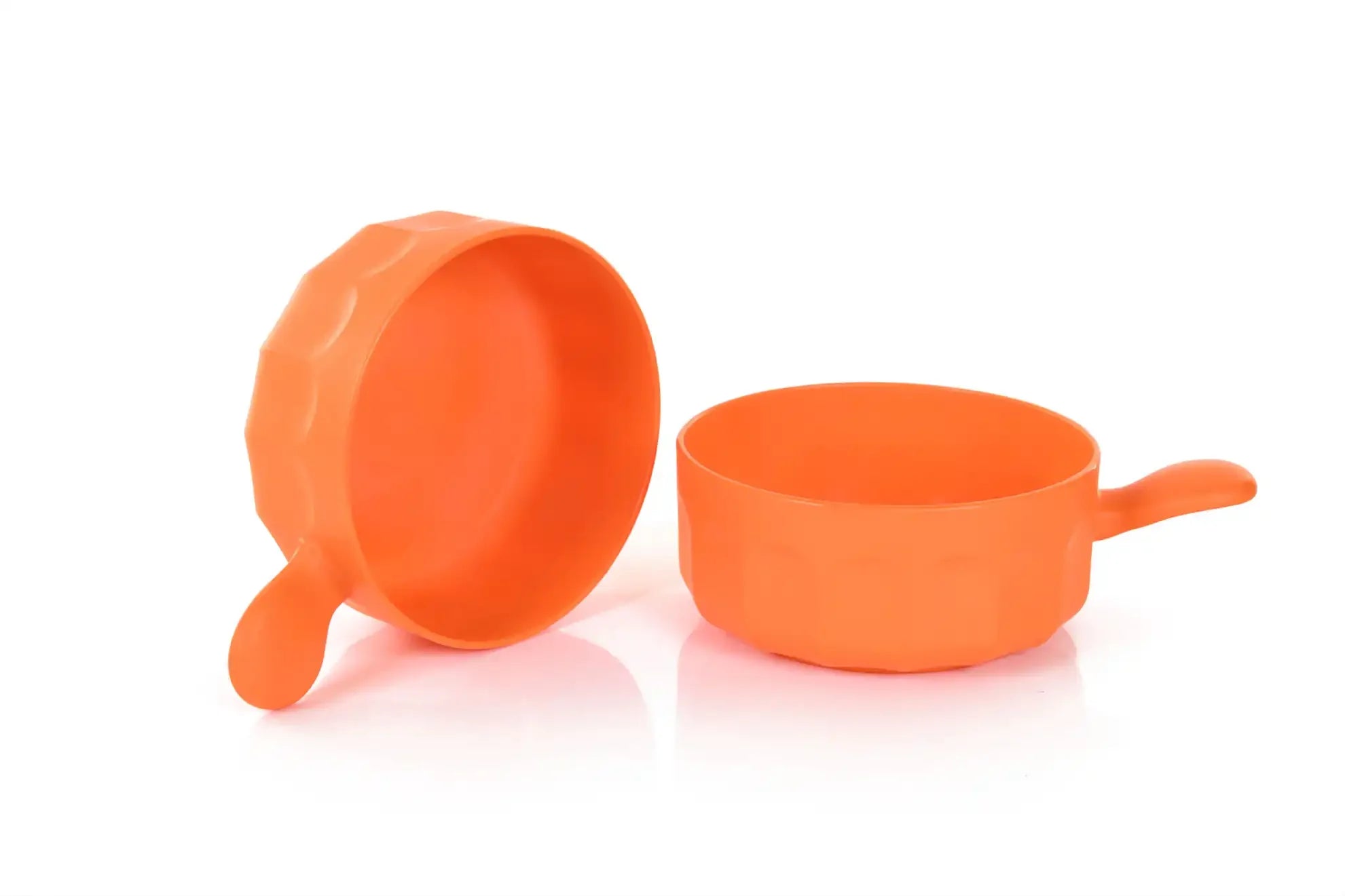 Unbreakable Bowl With 1 Handle (Pack of 2)
