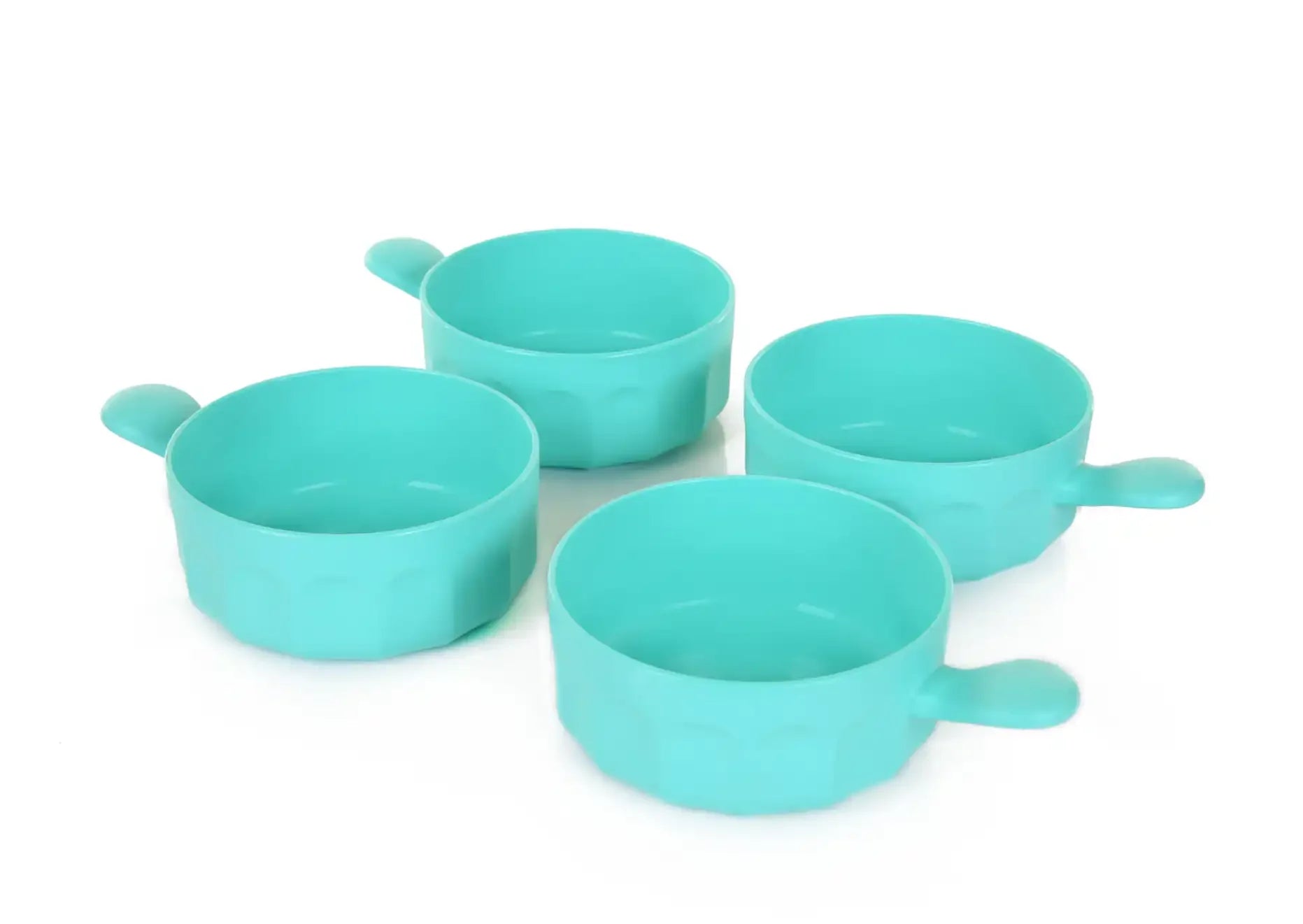 Unbreakable Bowl With 1 Handle (Pack of 2)