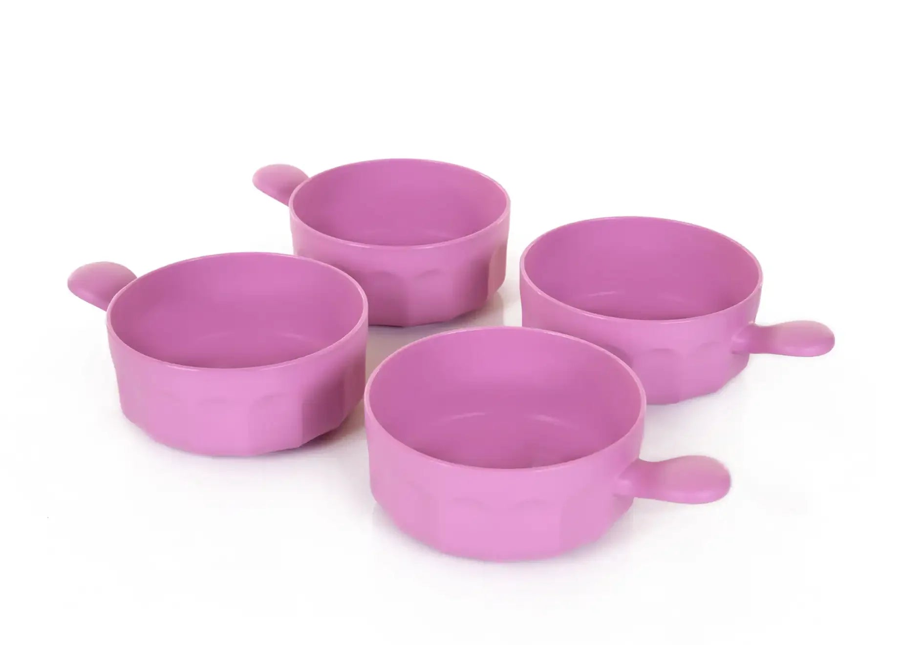 Unbreakable Bowl With 1 Handle (Pack of 2)