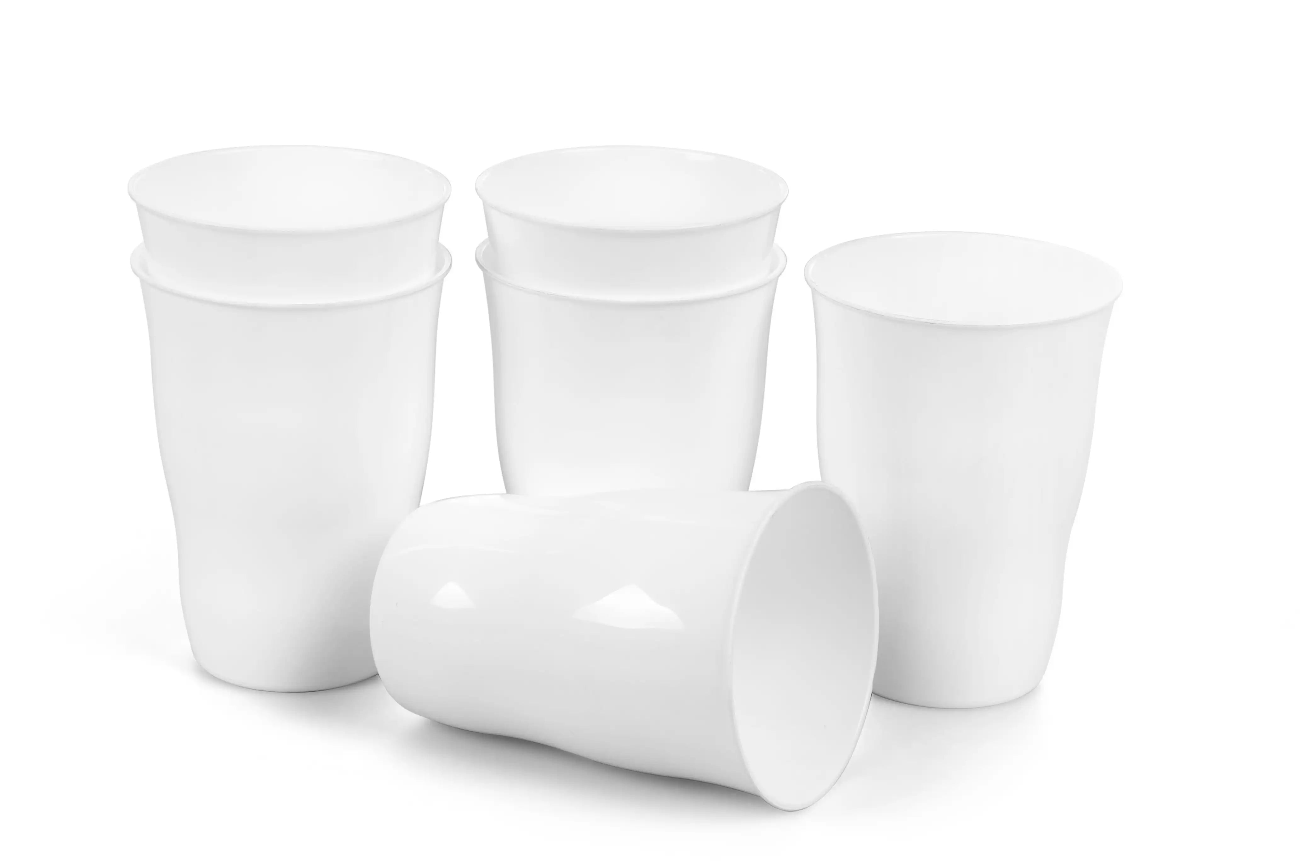Small Plastic Cups 350 ml (Pack of 6)