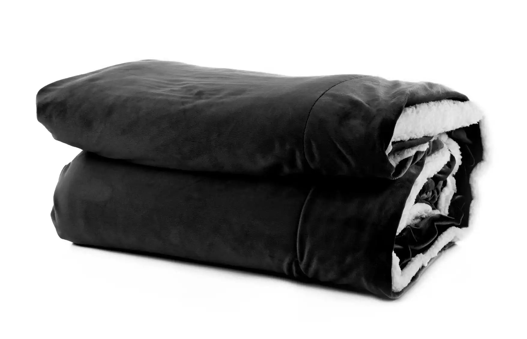 Super Soft Double Side Sherpa/Fleece Blanket (220 x 240 cm)
