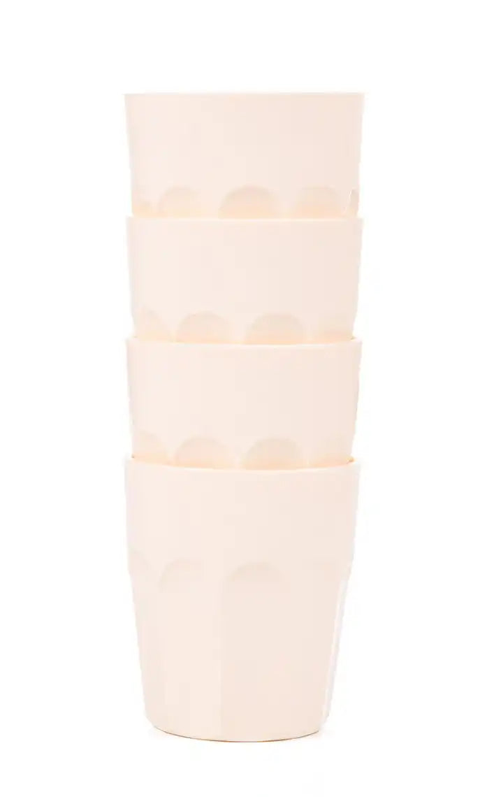 Unbreakable Plastic Cup 380 ml(Pack of 4)