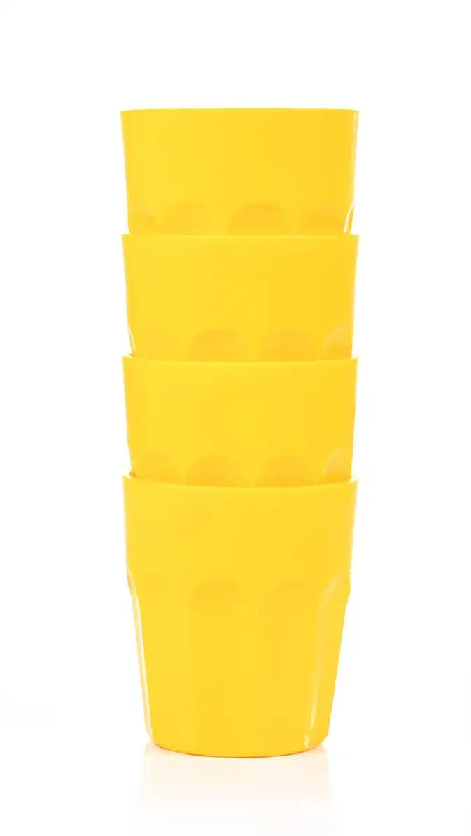 Unbreakable Plastic Cup 380 ml(Pack of 4)