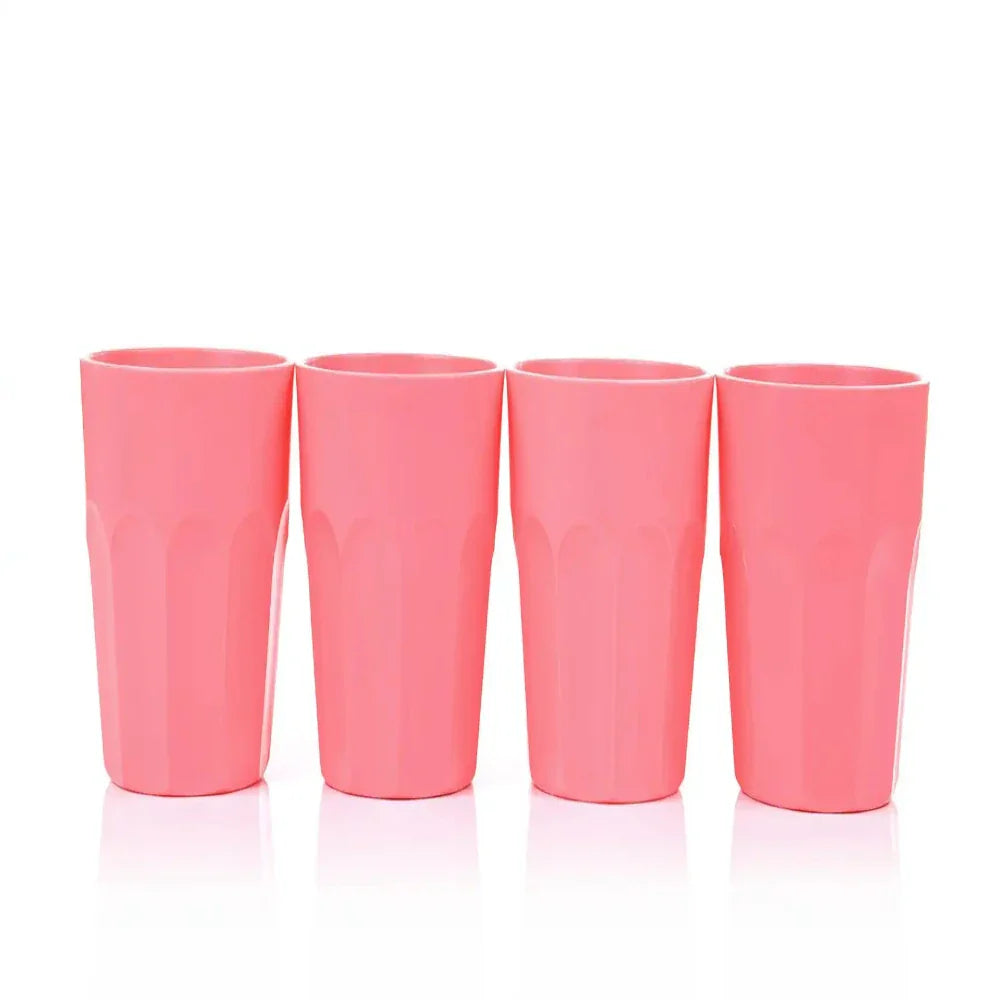 Unbreakable Plastic Cup 380 ml(Pack of 4)