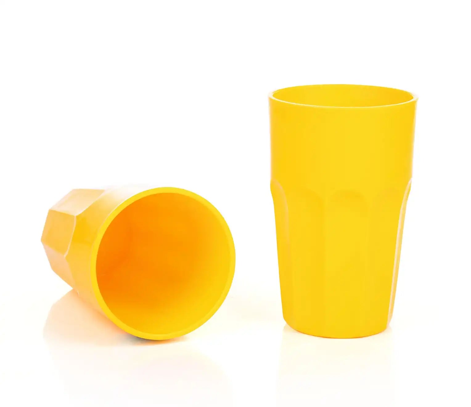 Large Unbreakable Plastic Cups 450 ml (2 pack)